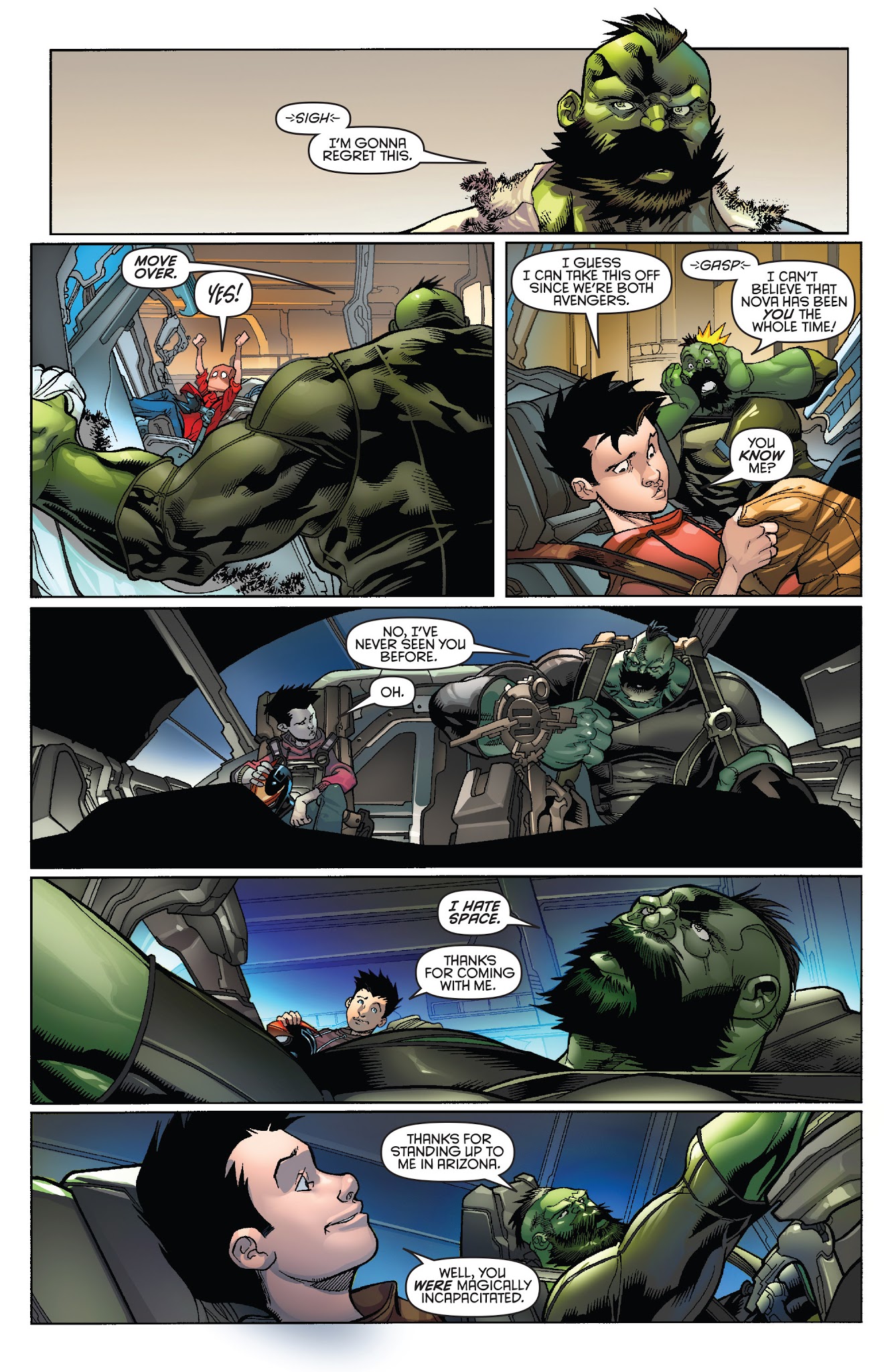 Read online Nova (2013) comic -  Issue # _Annual 1 - 9
