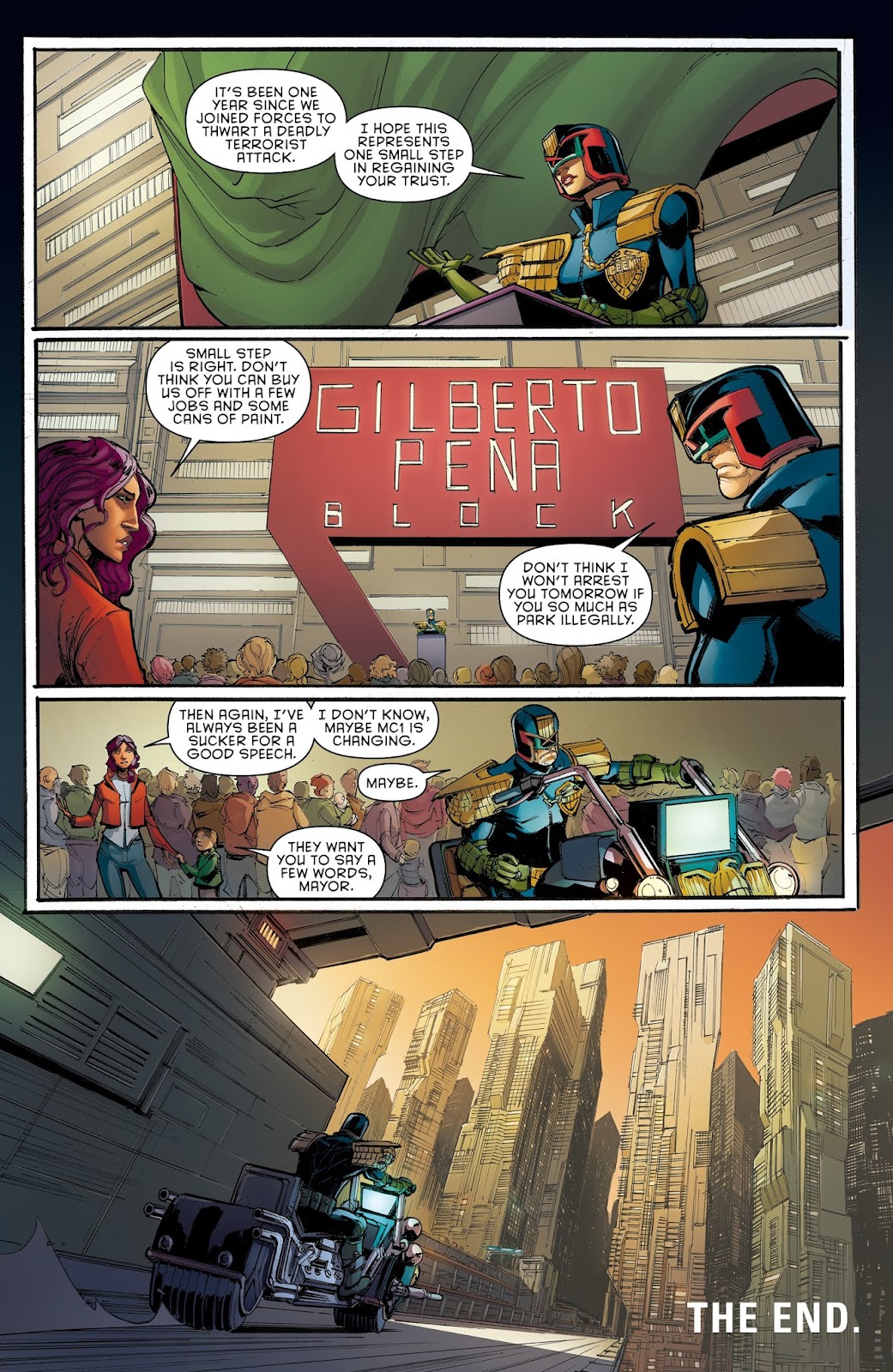Judge Dredd: Under Siege issue 4 - Page 22