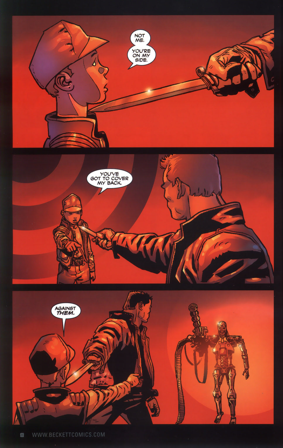 Read online Terminator 3 comic -  Issue #2 - 10