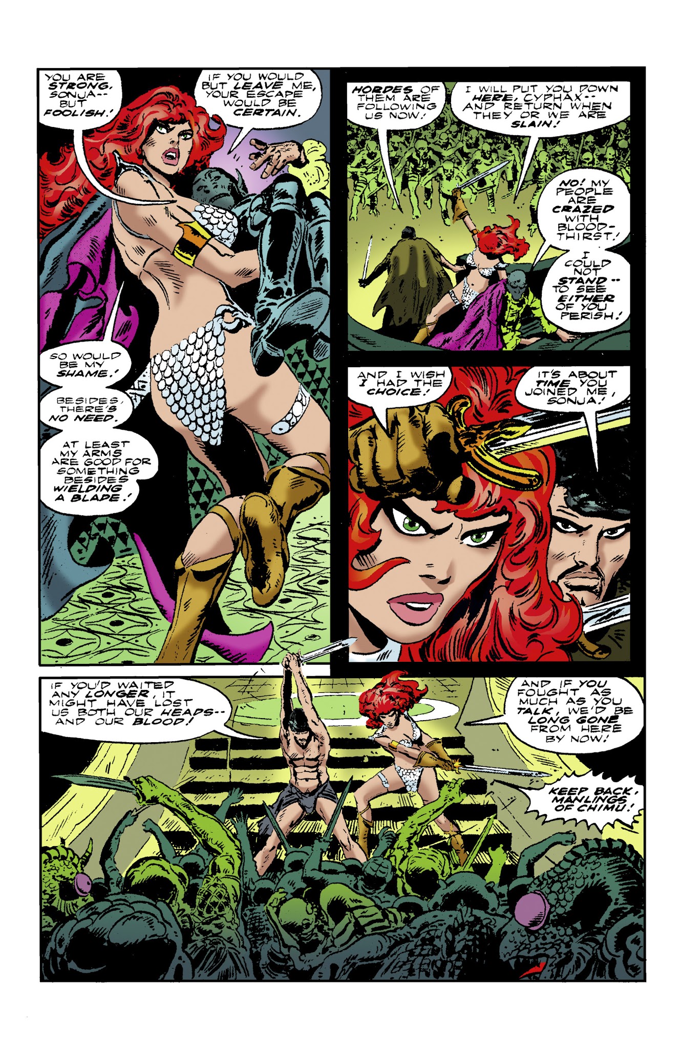 Read online The Adventures of Red Sonja comic -  Issue # TPB 2 - 73