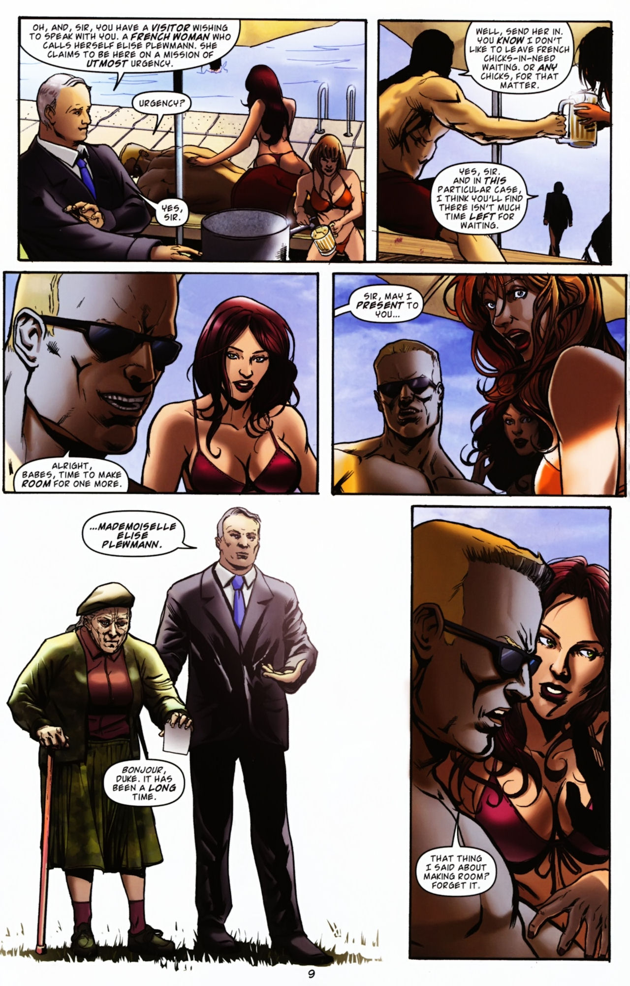 Read online Duke Nukem: Glorious Bastard comic -  Issue #1 - 13