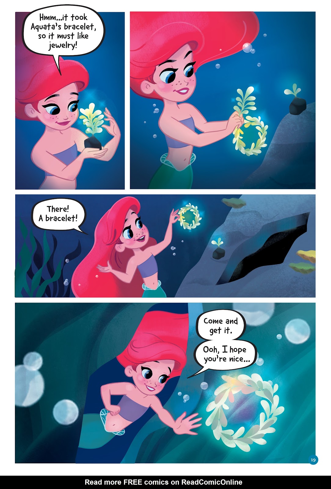 Read online Disney Princess: Ariel and the Sea Wolf comic -  Issue # Full - 17