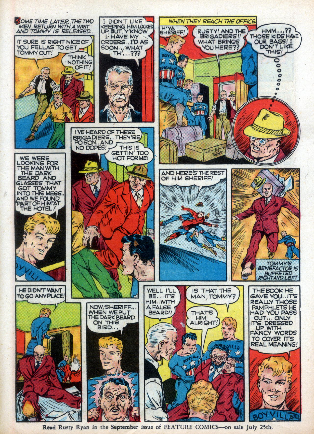 Read online Feature Comics comic -  Issue #47 - 49