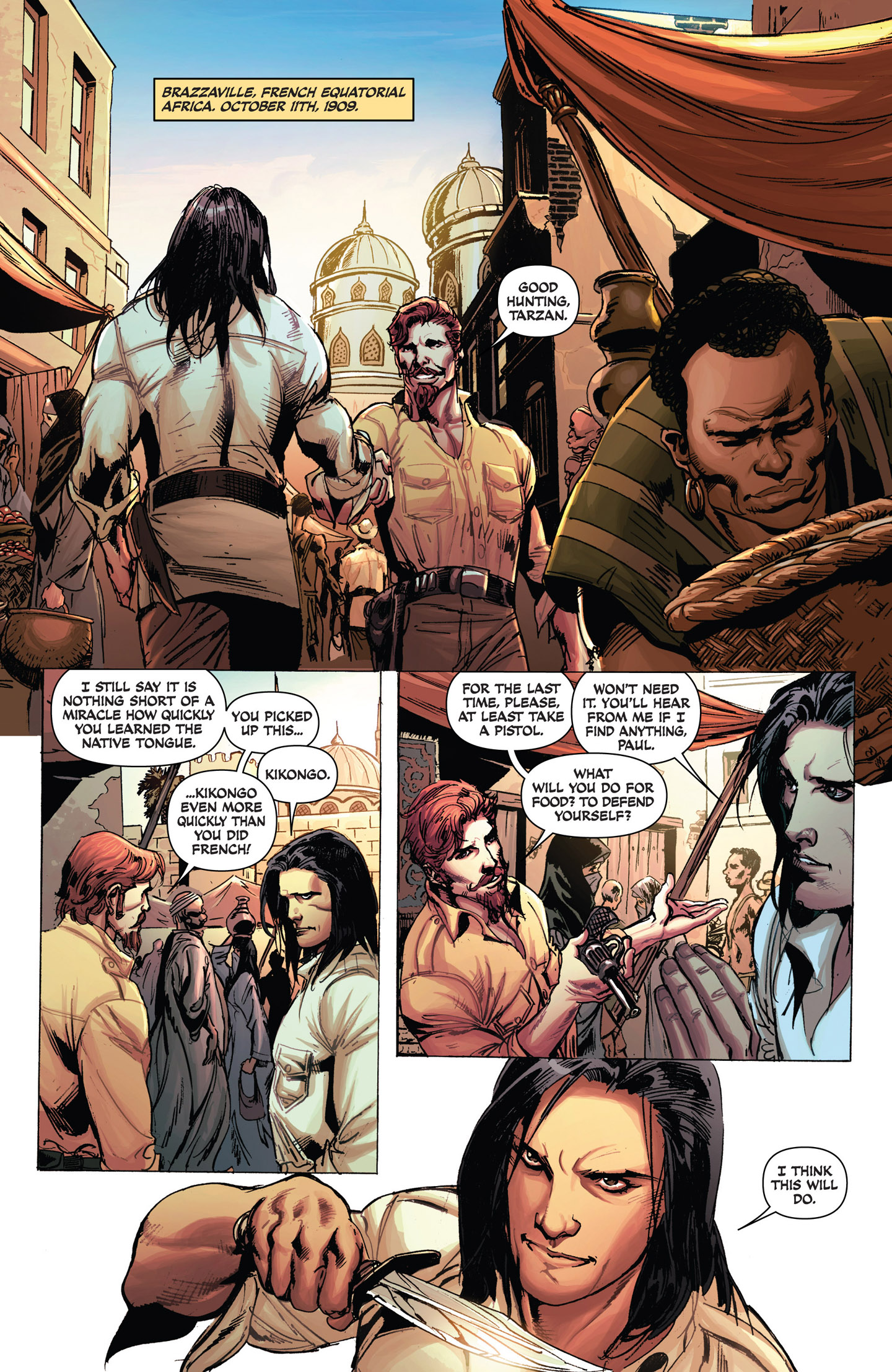 Read online Lord Of The Jungle (2012) comic -  Issue #10 - 16
