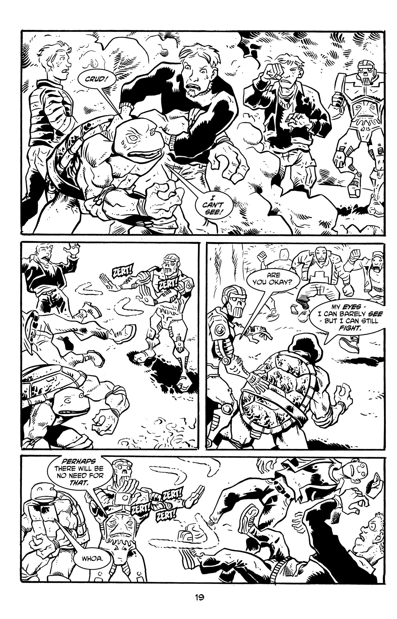Read online Michelangelo The Third Kind comic -  Issue #1 - 20