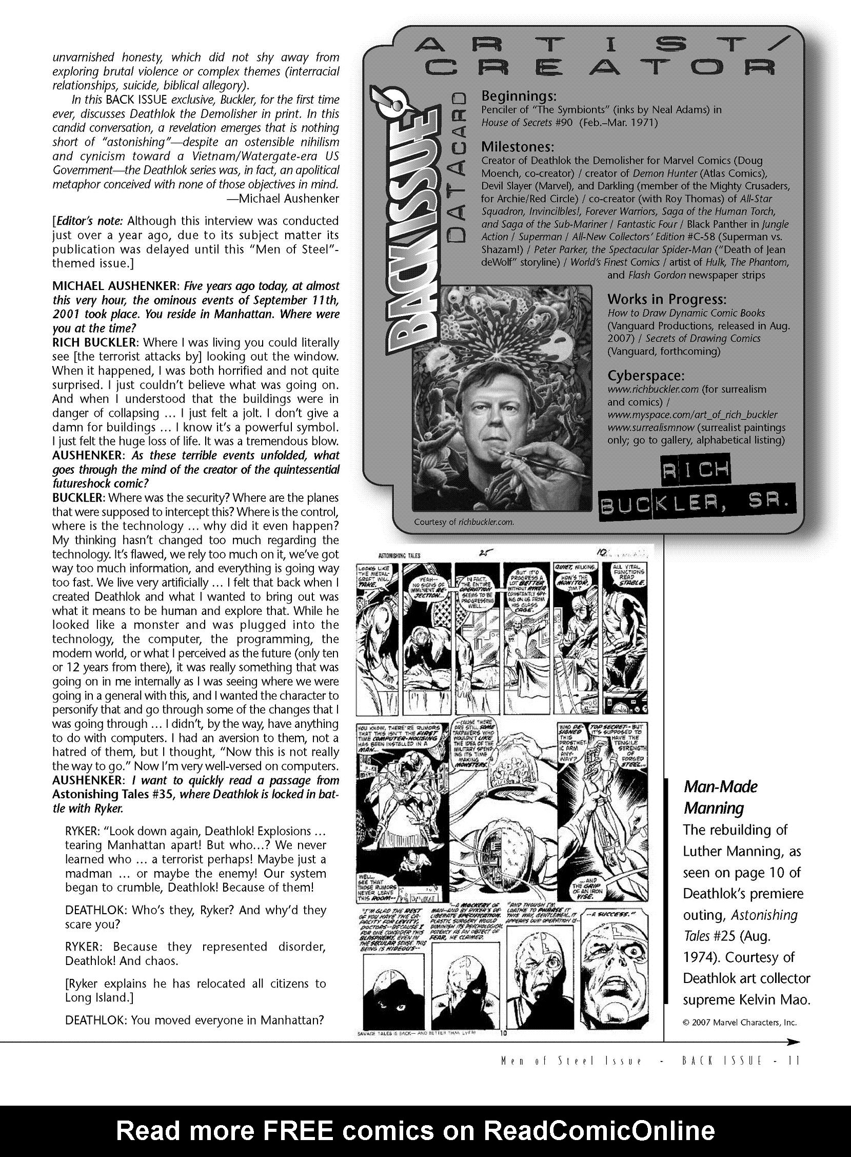Read online Back Issue comic -  Issue #25 - 11