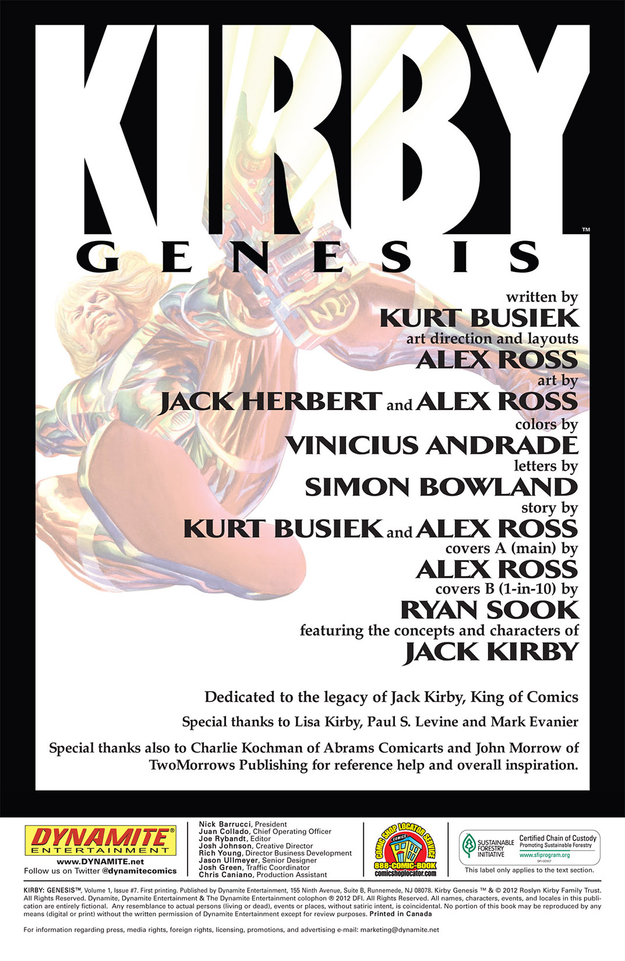 Read online Kirby: Genesis comic -  Issue #7 - 3