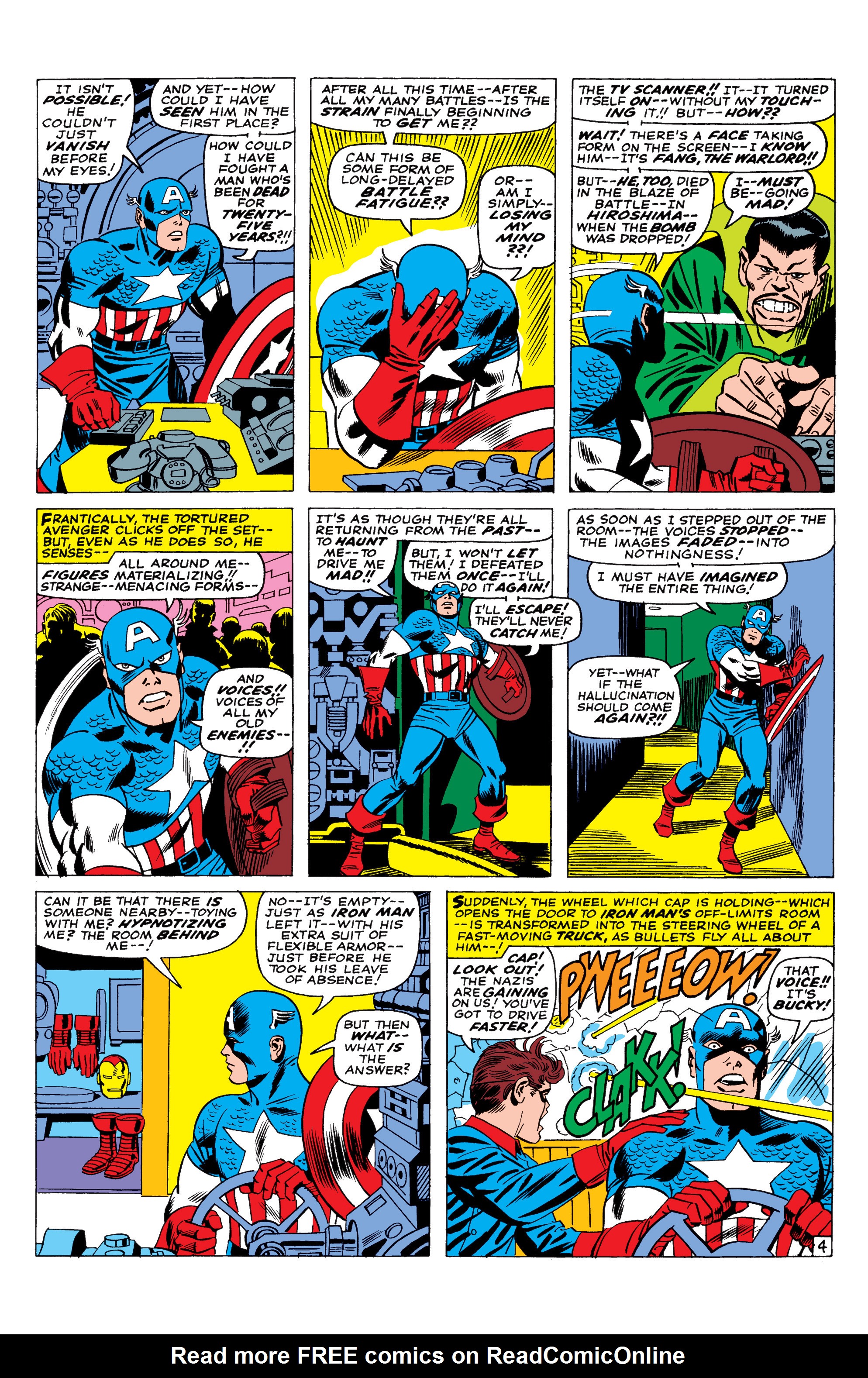 Read online Marvel Masterworks: Captain America comic -  Issue # TPB 2 (Part 1) - 10