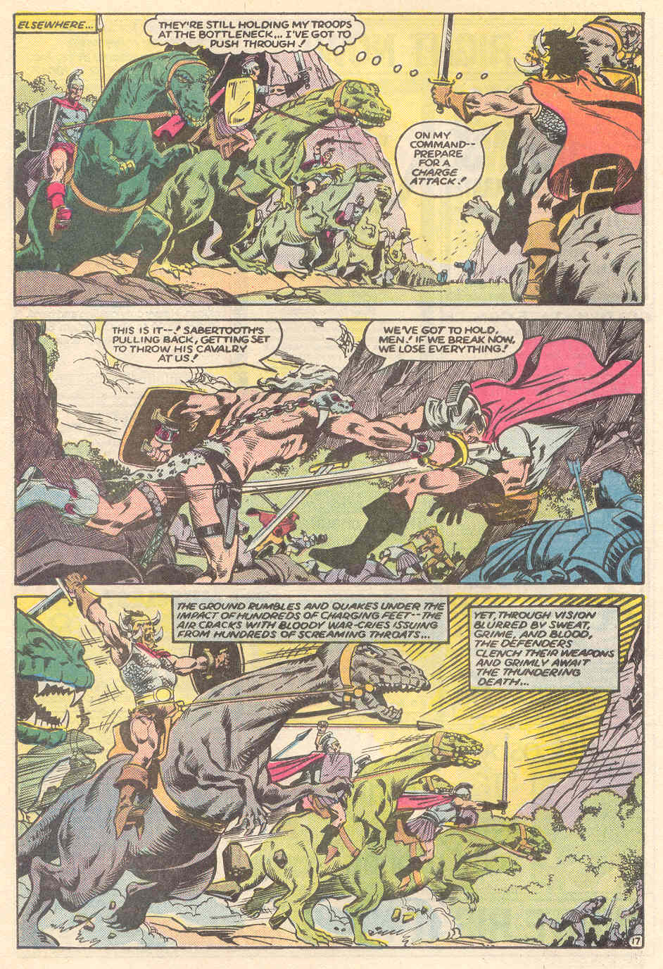 Read online Warlord (1976) comic -  Issue #97 - 17
