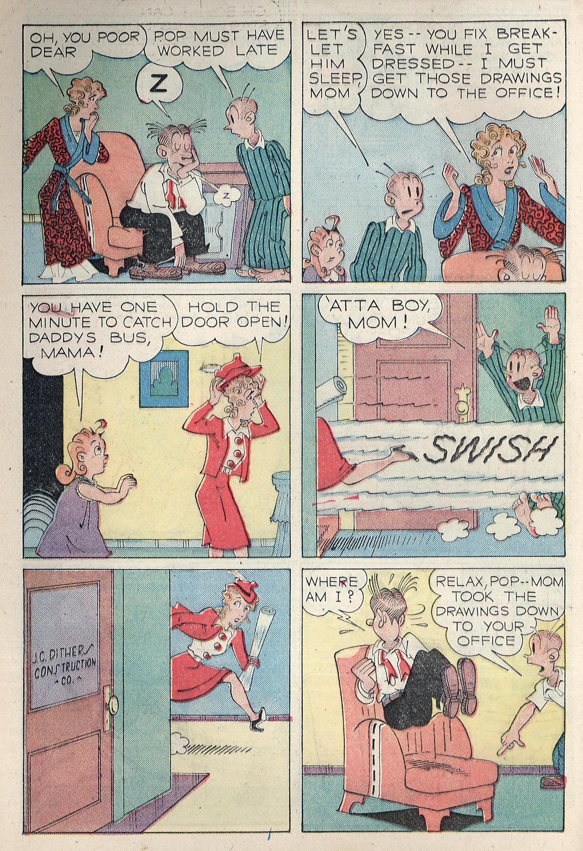 Read online Blondie Comics (1947) comic -  Issue #13 - 12