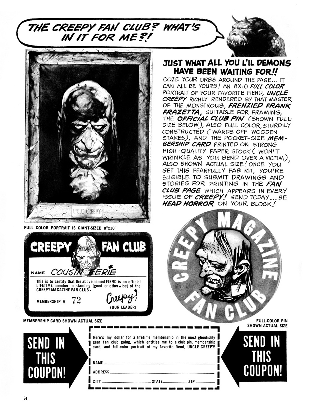 Read online Creepy Archives comic -  Issue # TPB 8 (Part 1) - 65