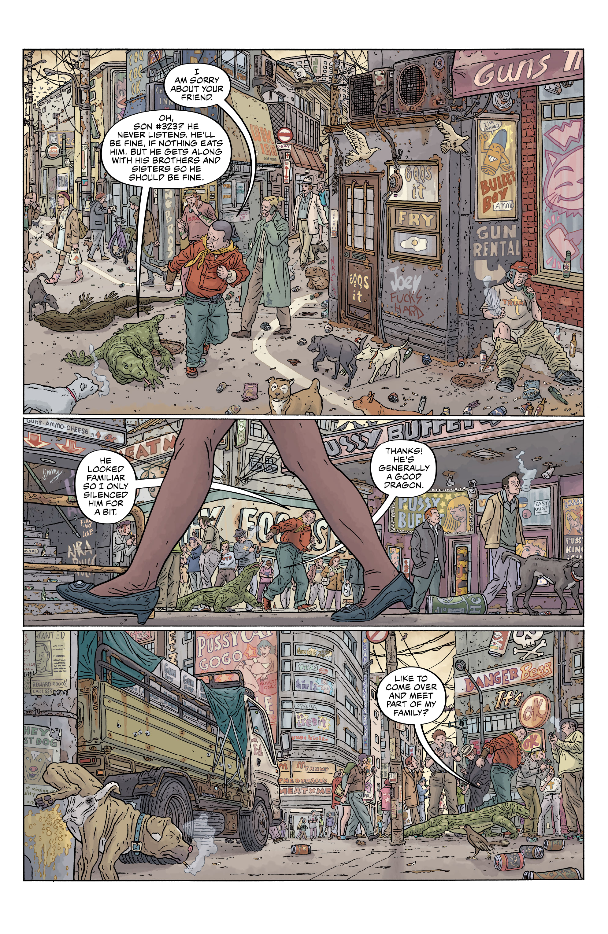 Read online Shaolin Cowboy: Cruel to Be Kin comic -  Issue #4 - 19