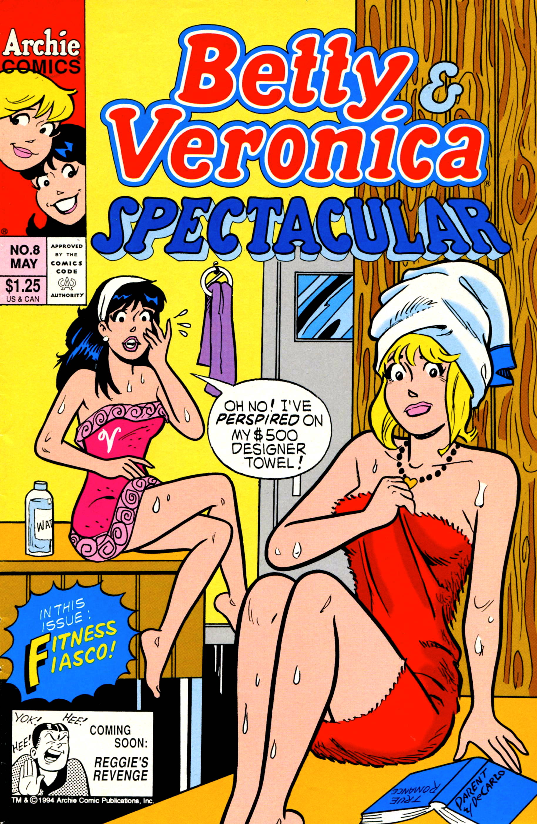 Read online Betty & Veronica Spectacular comic -  Issue #8 - 1