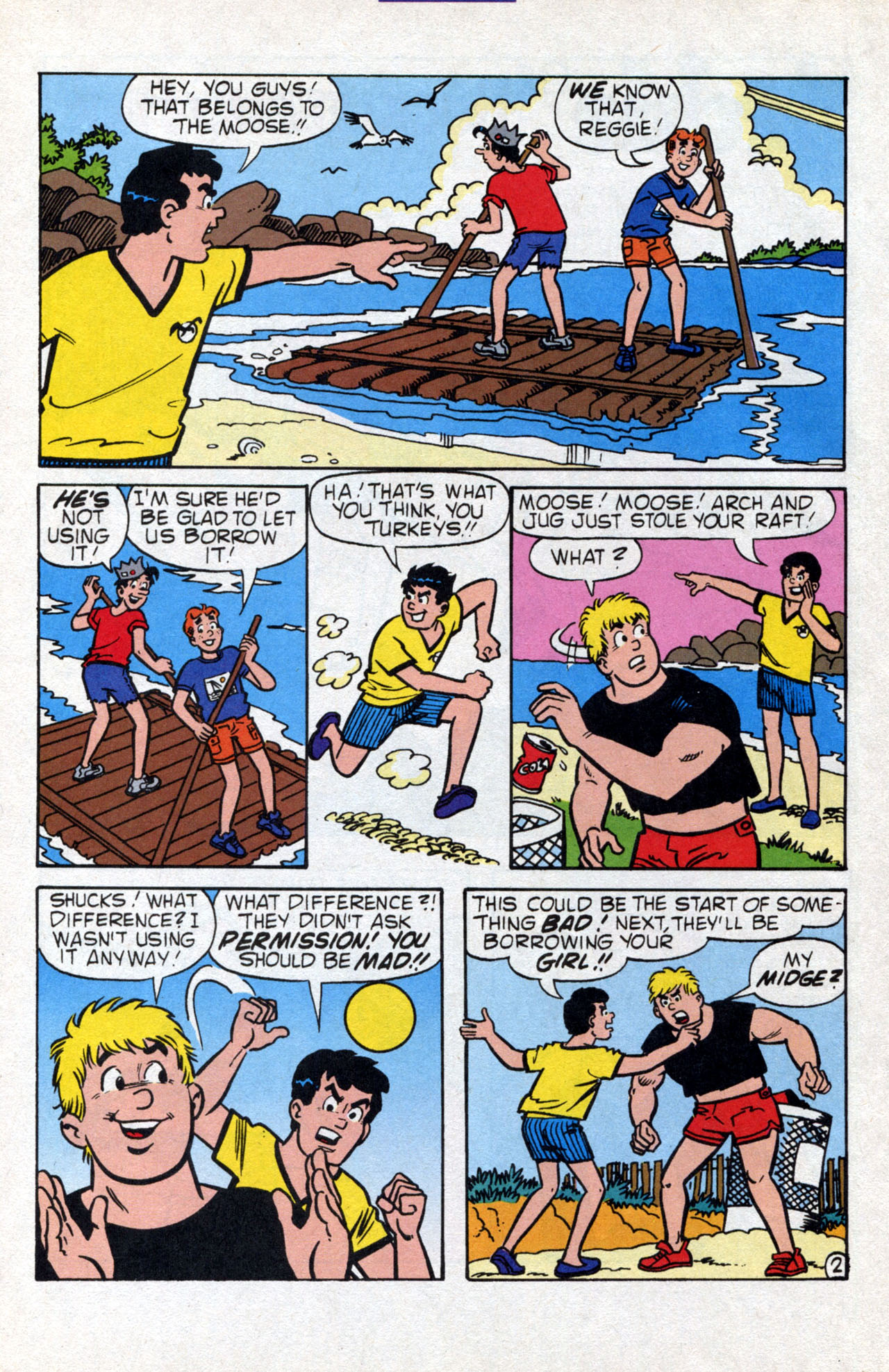 Read online Archie's Vacation Special comic -  Issue #4 - 32