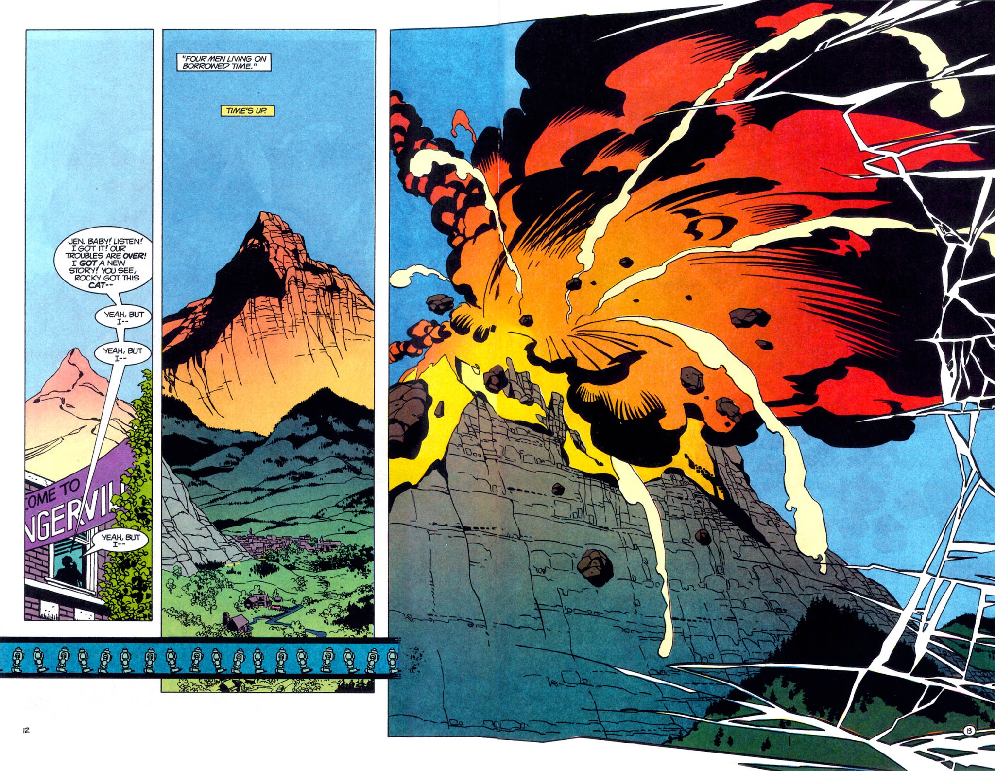 Read online Challengers of the Unknown (1991) comic -  Issue #1 - 15
