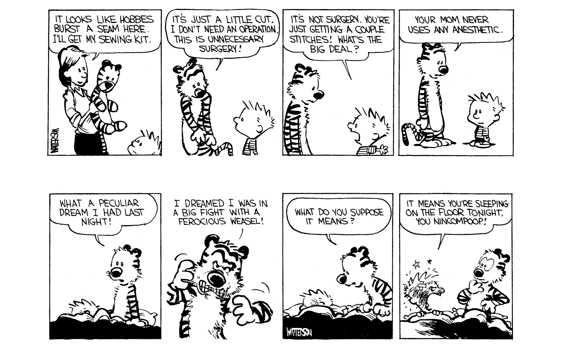 Read online Calvin and Hobbes comic -  Issue #1 - 88