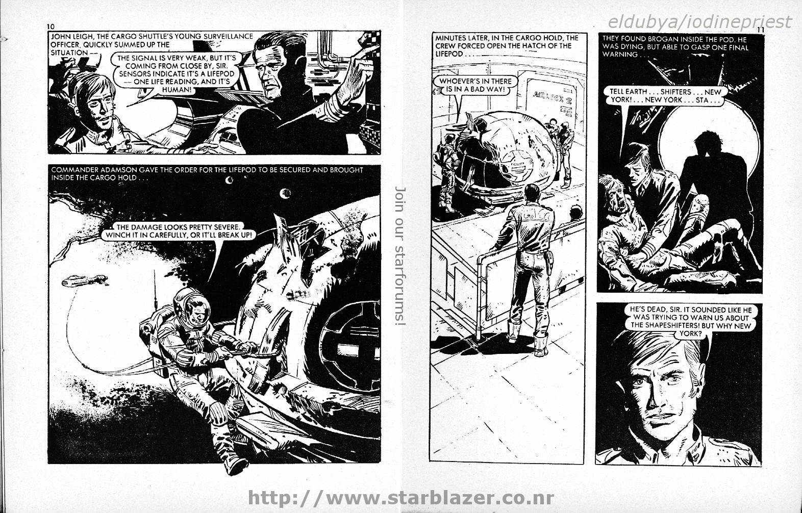 Read online Starblazer comic -  Issue #115 - 7