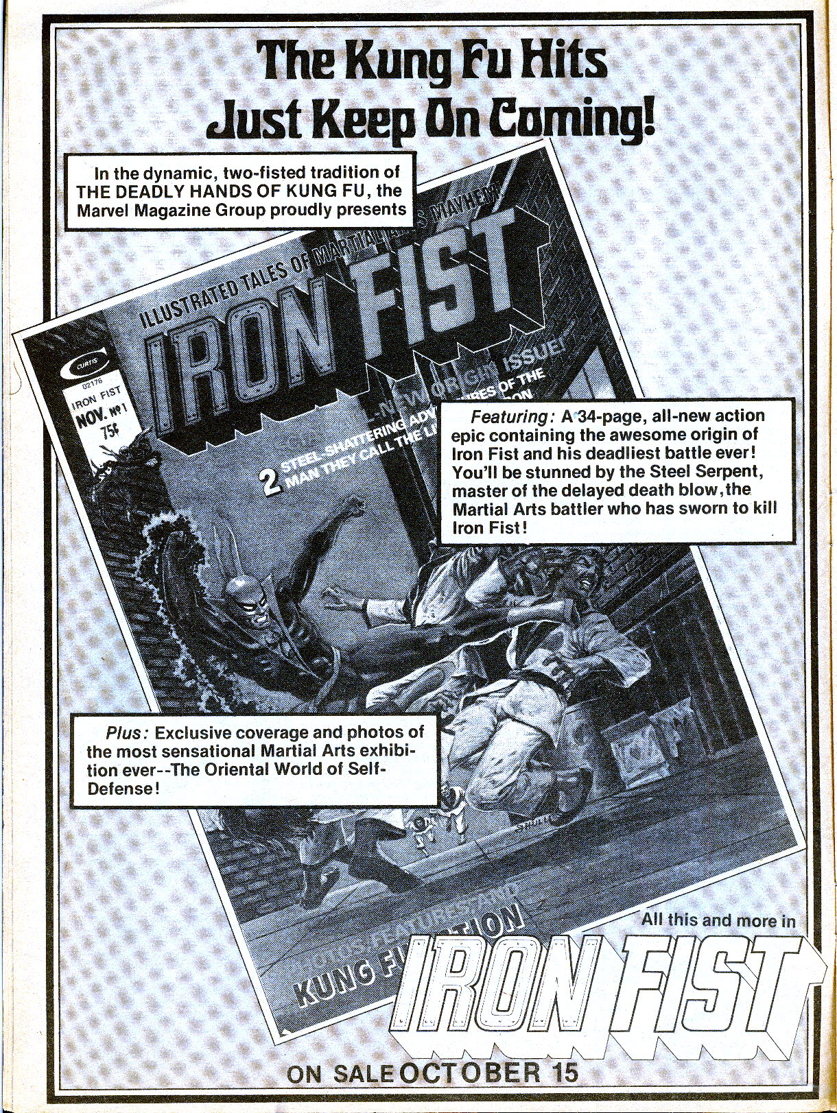 Read online The Deadly Hands of Kung Fu comic -  Issue #6 - 22
