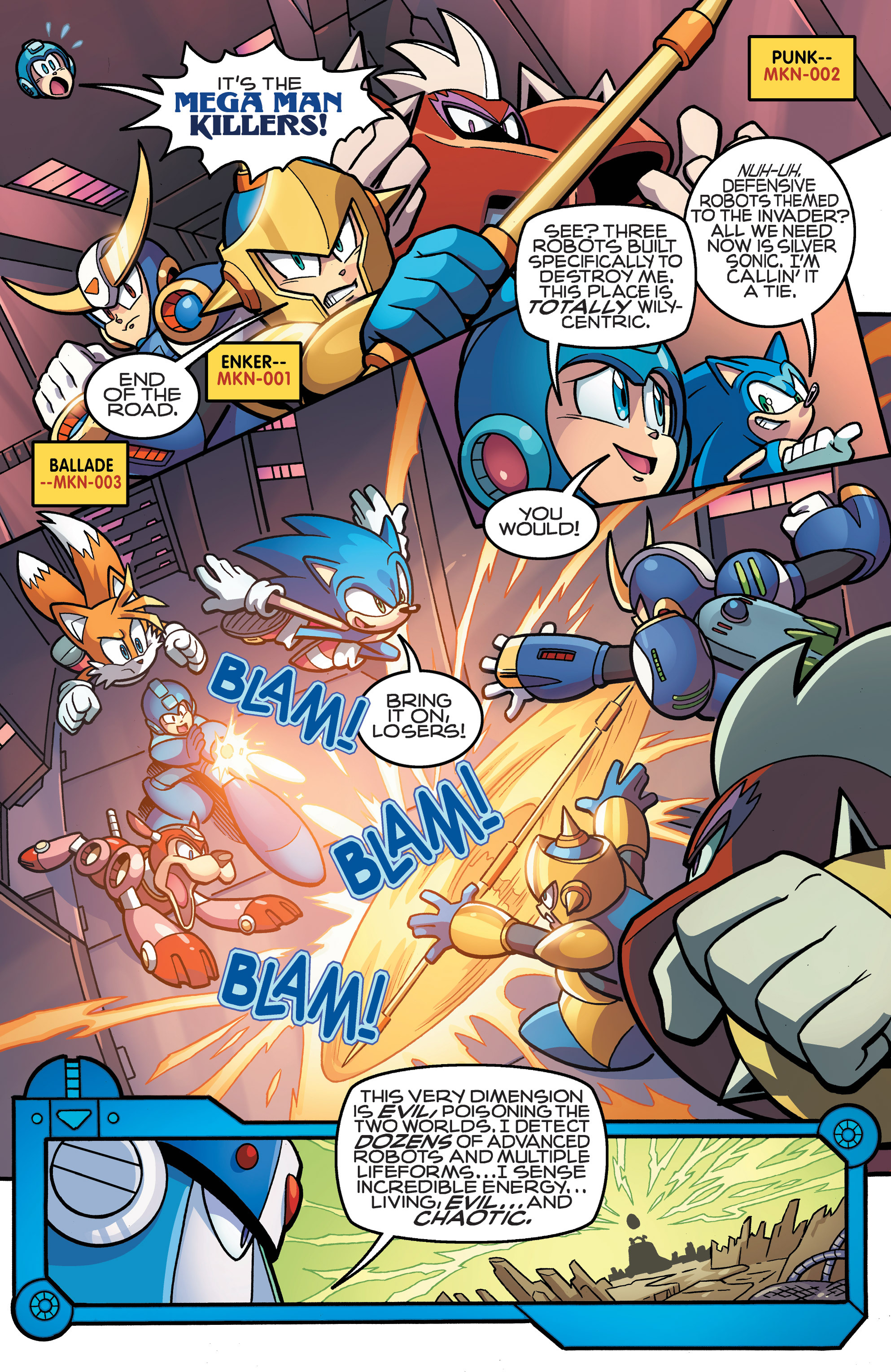 Read online Sonic Mega Man Worlds Collide comic -  Issue # Vol 3 - 58