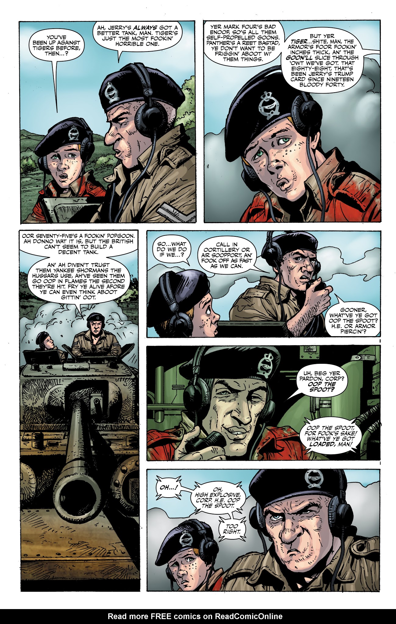 Read online Battlefields: The Tankies comic -  Issue # TPB - 20