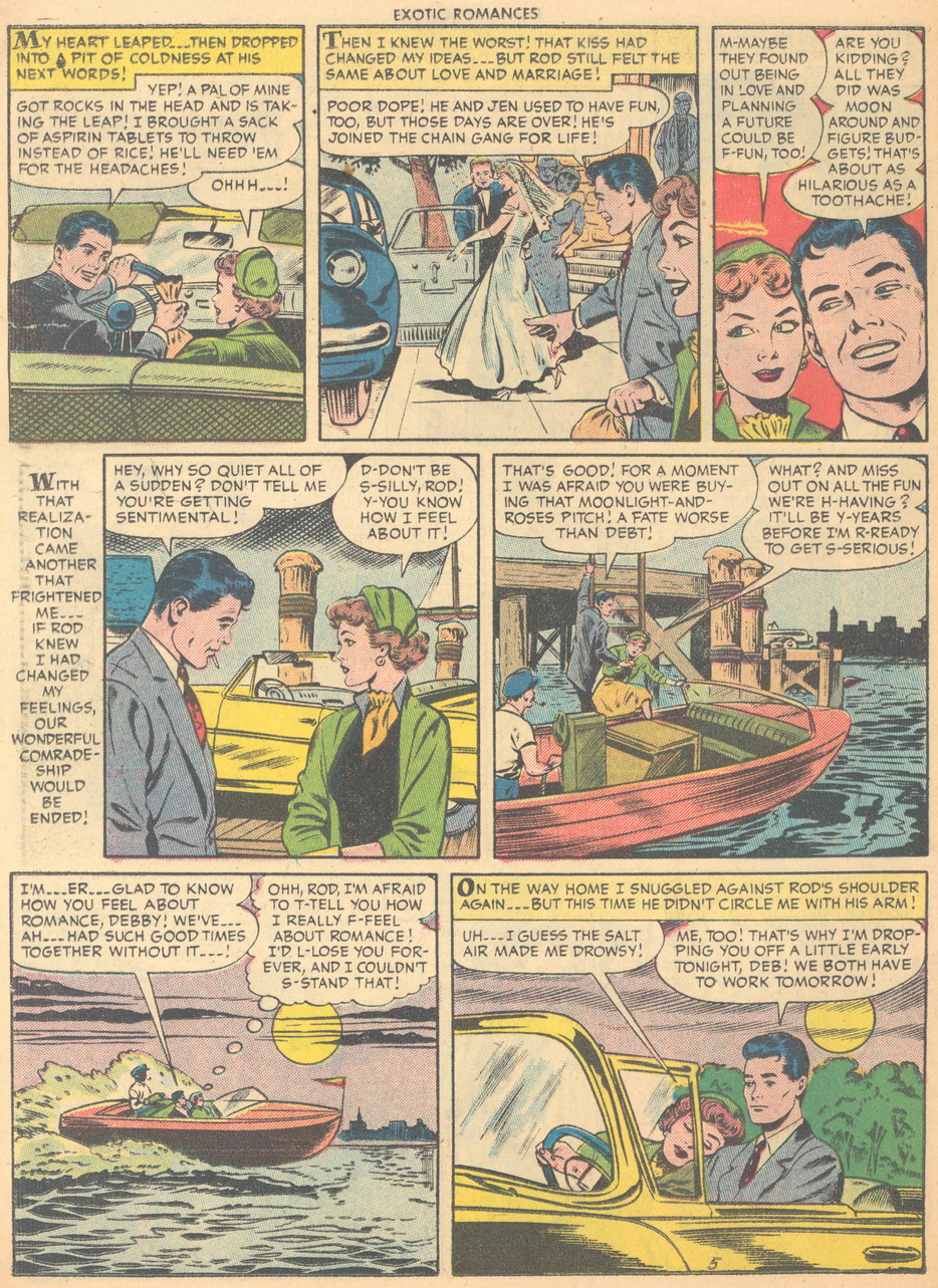 Read online Exotic Romances comic -  Issue #31 - 22