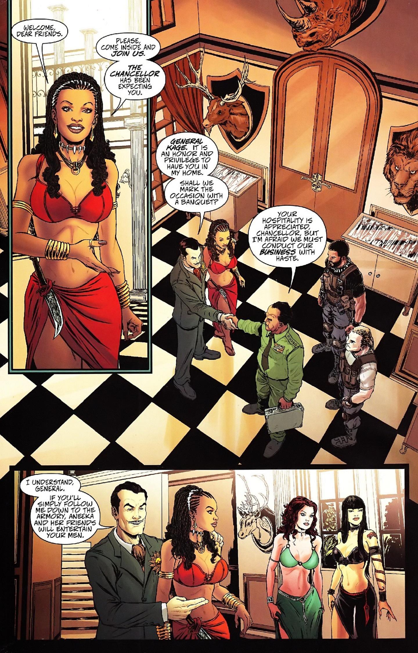 Read online Danger Girl and the Army of Darkness comic -  Issue #5 - 19