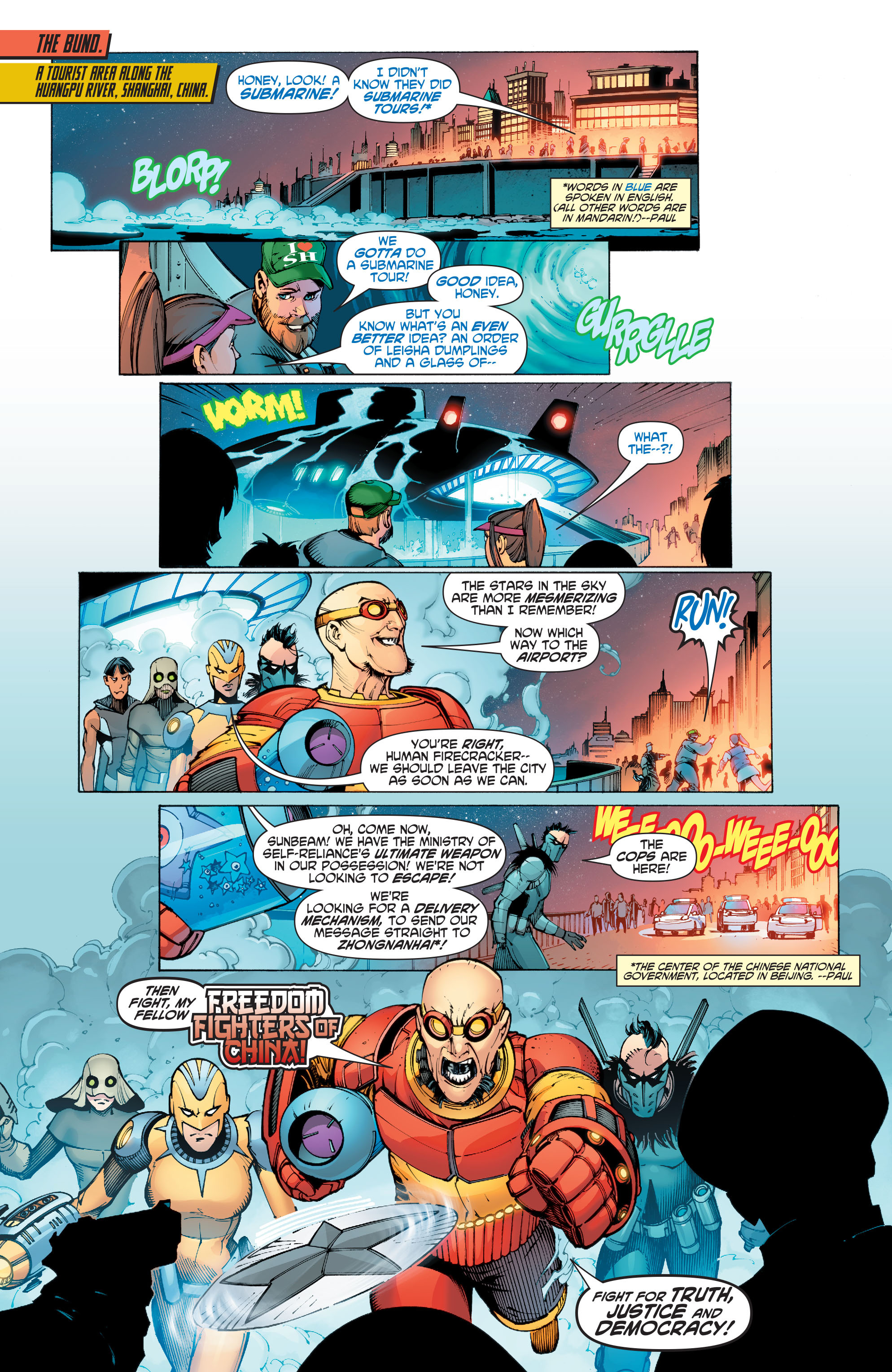 Read online New Super-Man comic -  Issue #5 - 4