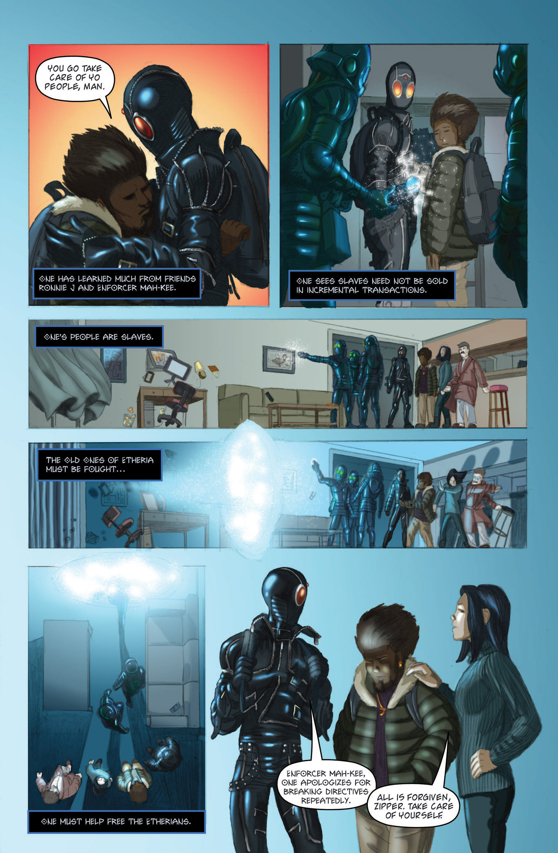 Read online Simmons Comics Presents Zipper vs Dominatrix comic -  Issue # TPB - 84