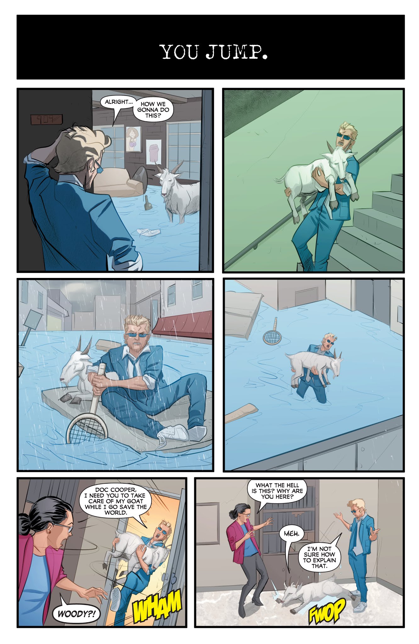 Read online Quantum and Woody! (2017) comic -  Issue #9 - 21