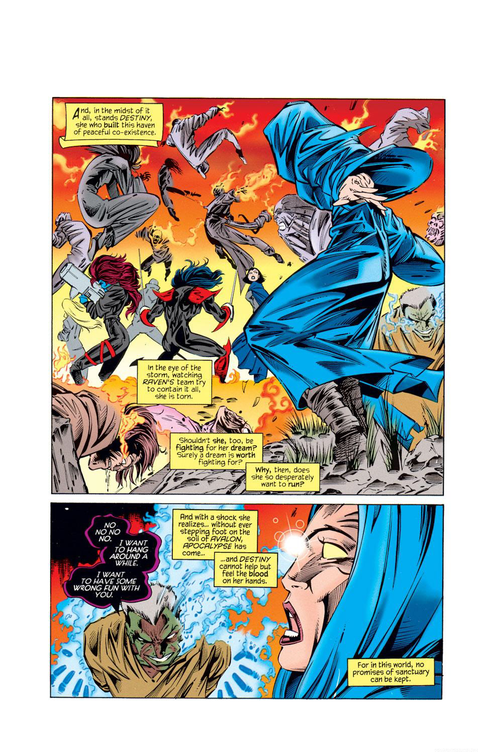 Read online X-Calibre comic -  Issue #4 - 12