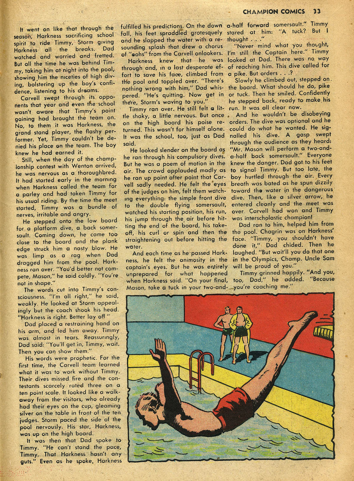 Read online Champion Comics comic -  Issue #7 - 34