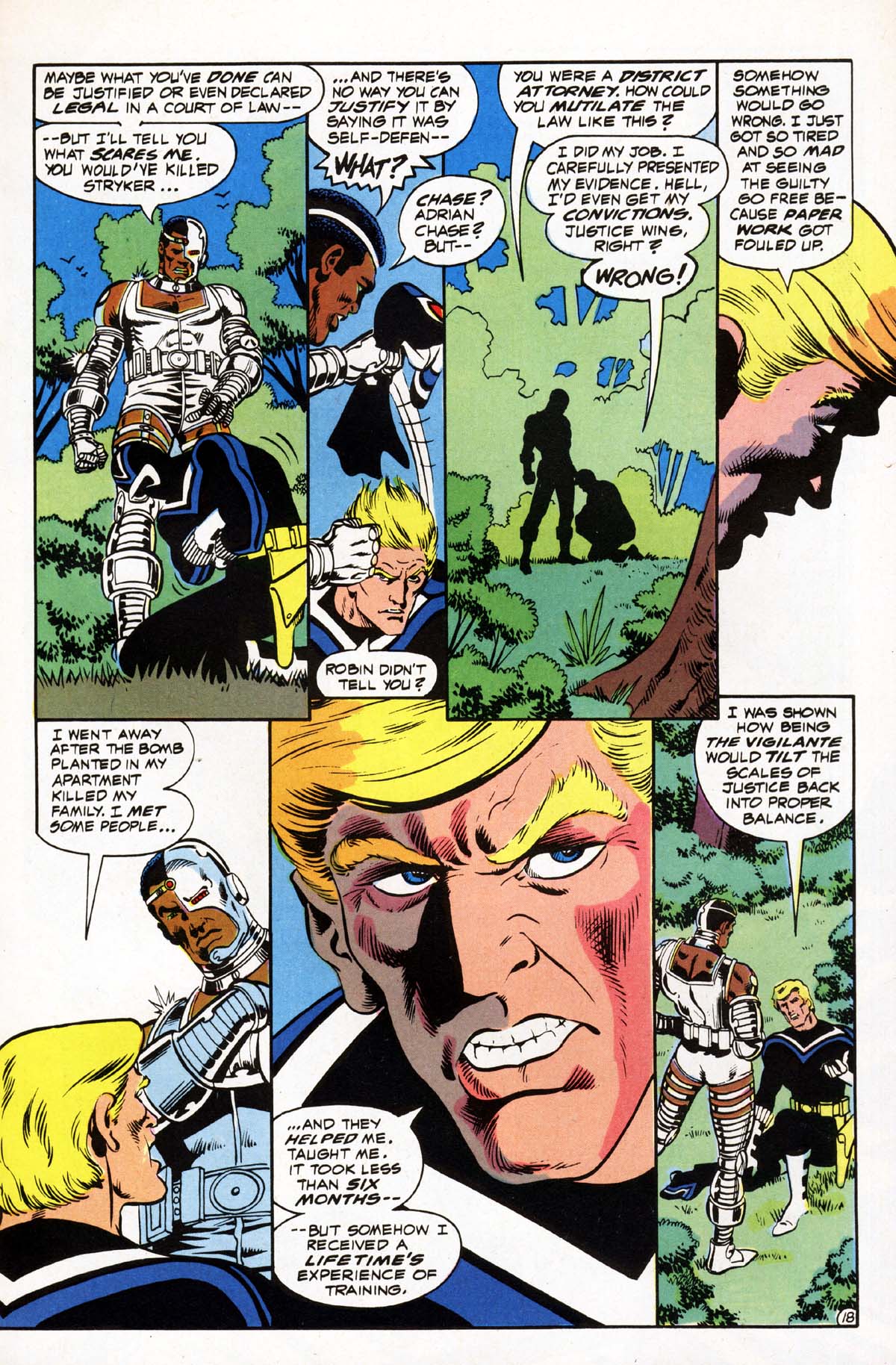 Read online Vigilante (1983) comic -  Issue #3 - 19