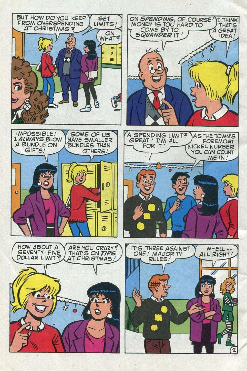 Read online Archie's Christmas Stocking comic -  Issue #2 - 38
