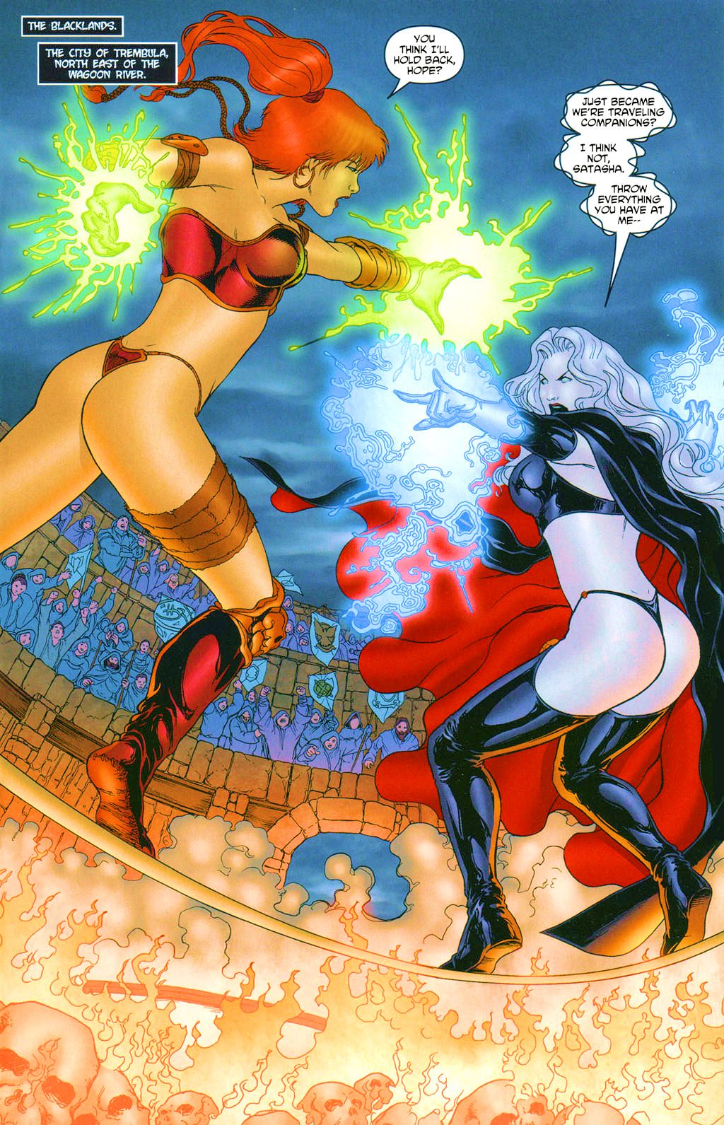 Read online Brian Pulido's Lady Death: Sacrilege comic -  Issue #0 - 8