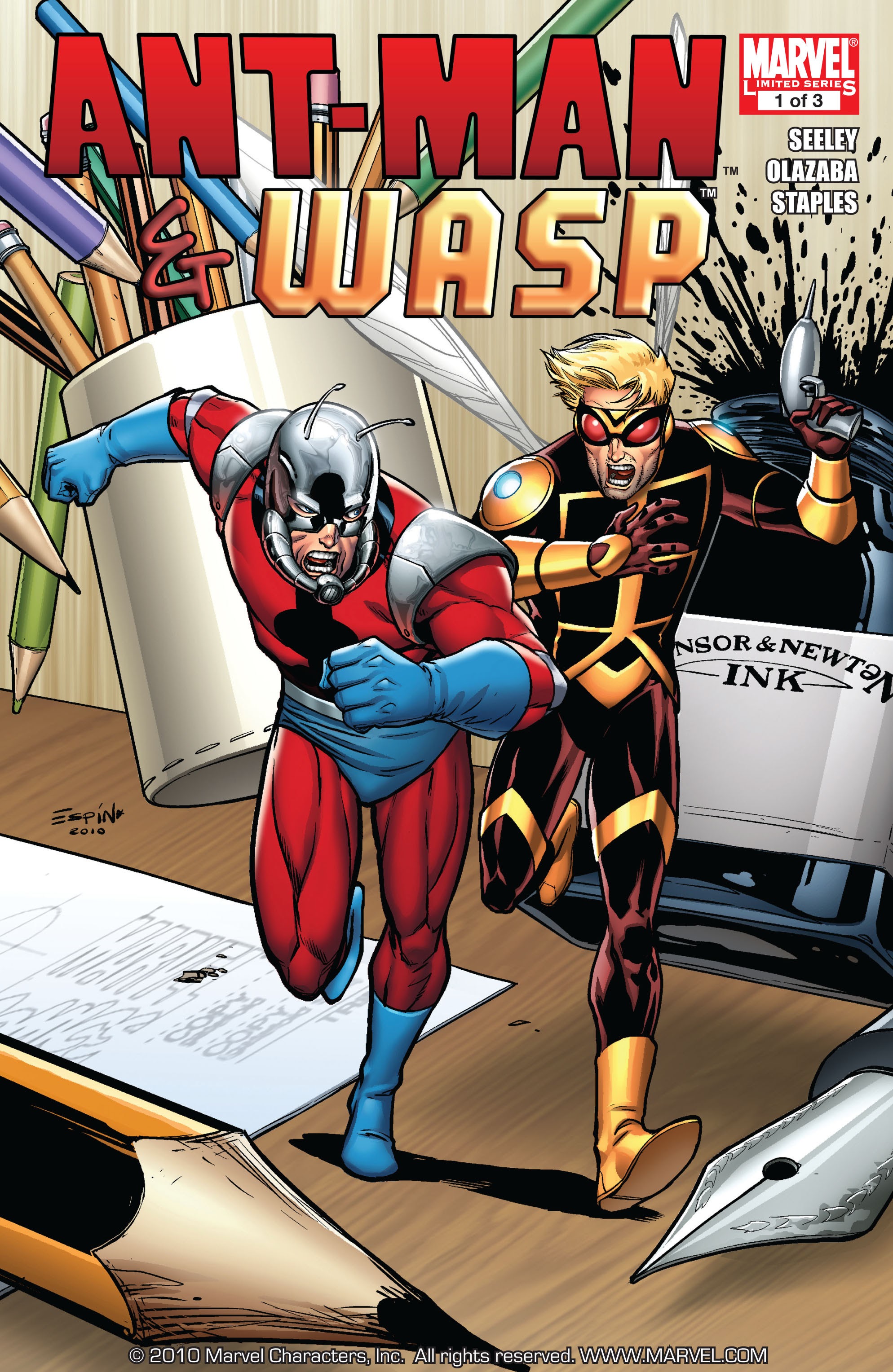 Read online Ant-Man & Wasp comic -  Issue #1 - 1