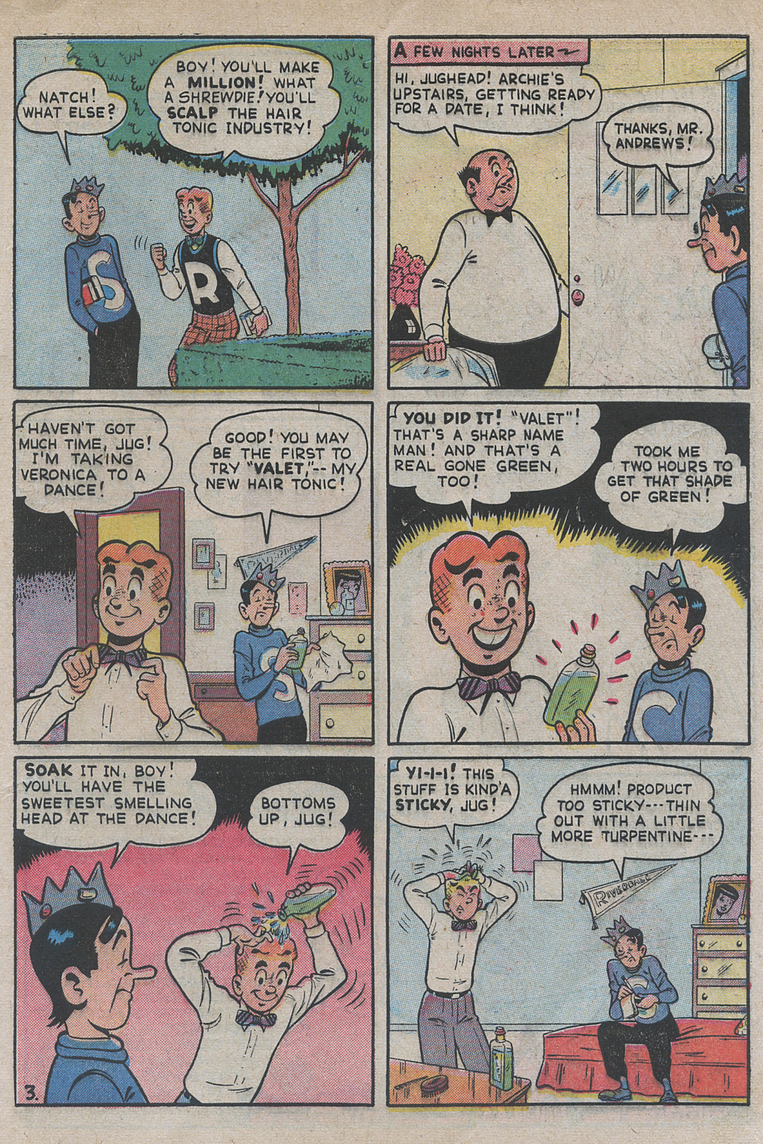 Read online Archie's Pal Jughead comic -  Issue #20 - 5