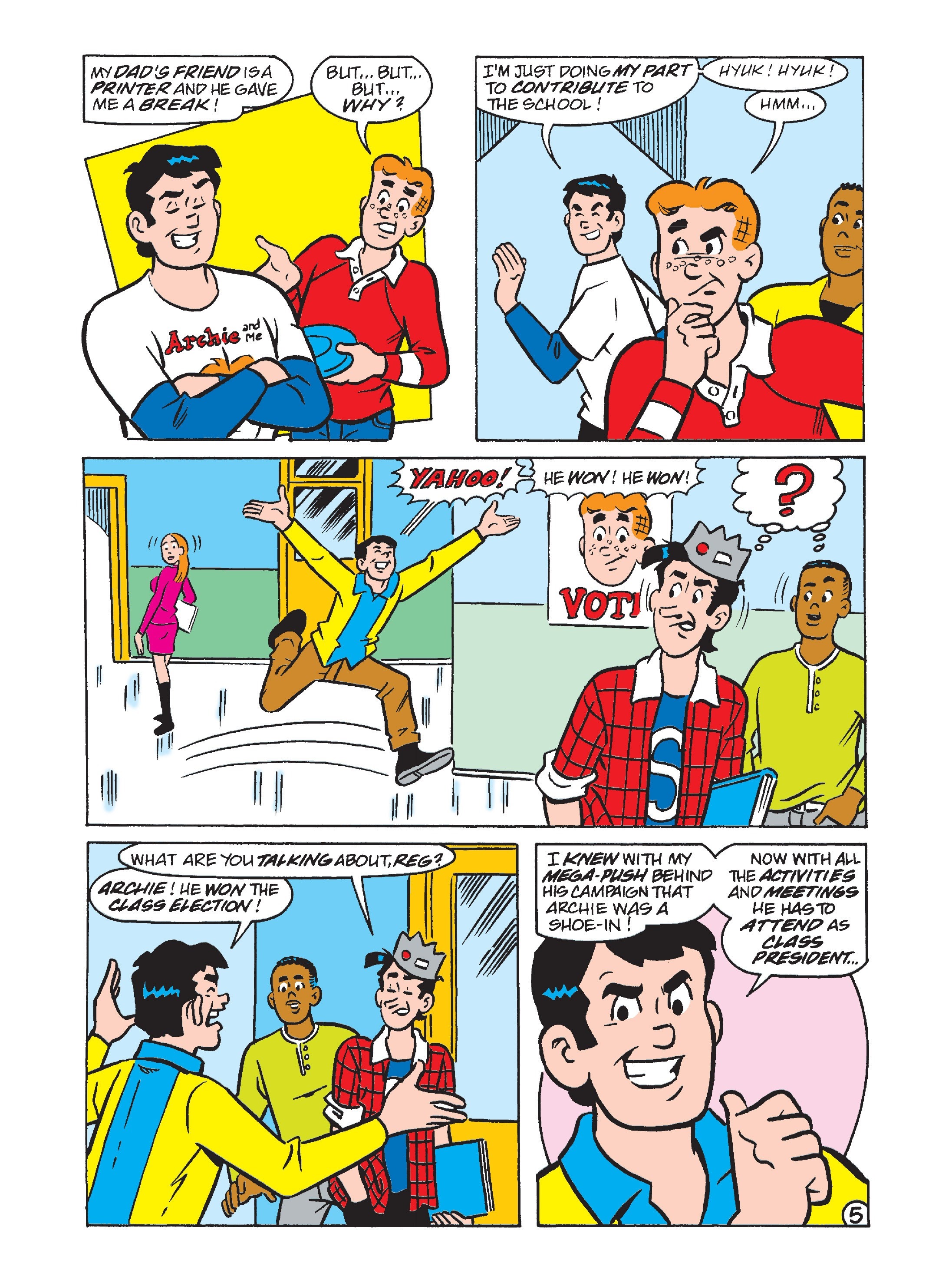 Read online Archie's Double Digest Magazine comic -  Issue #255 - 213