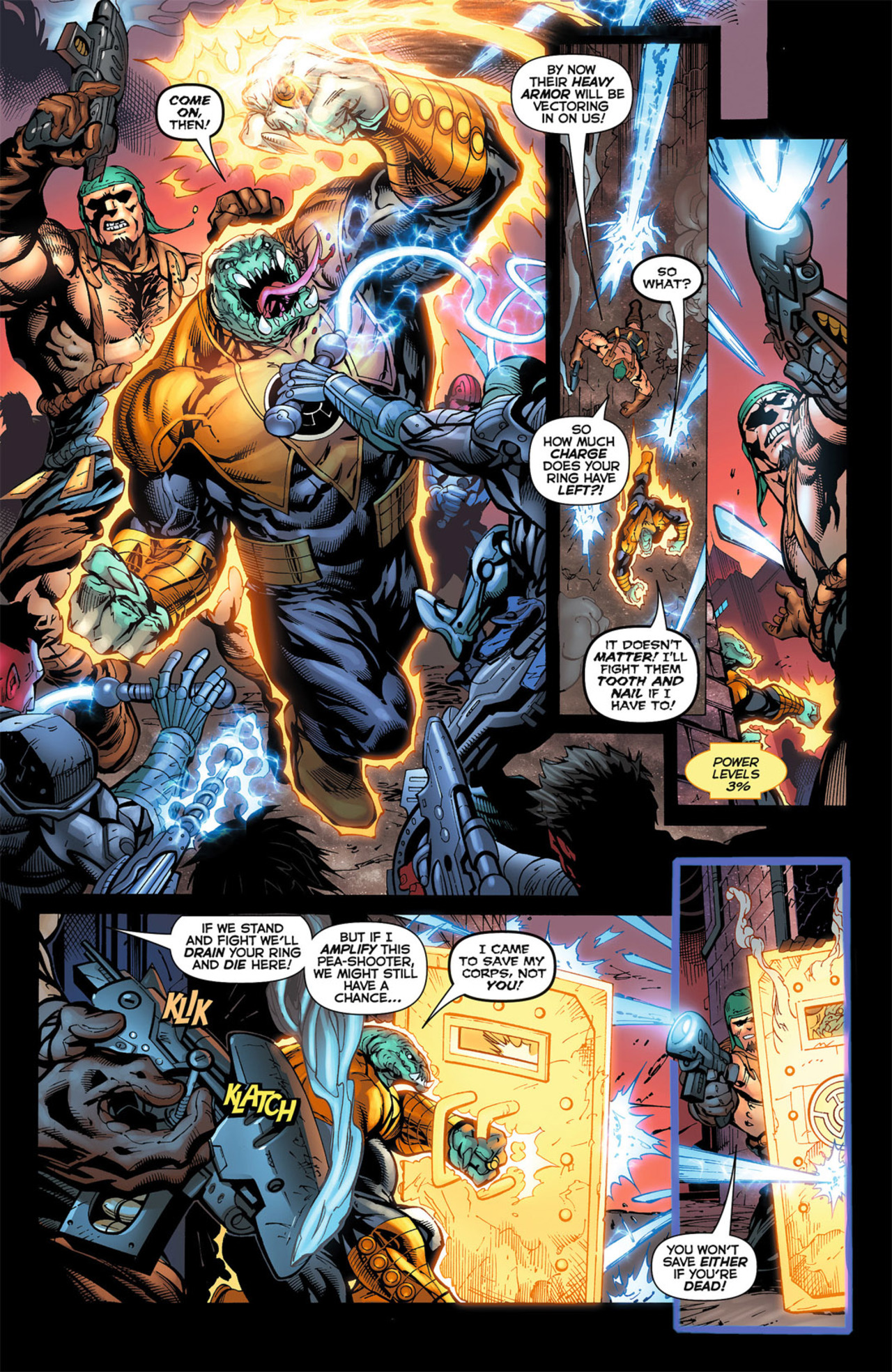 Read online Green Lantern: New Guardians comic -  Issue #8 - 12