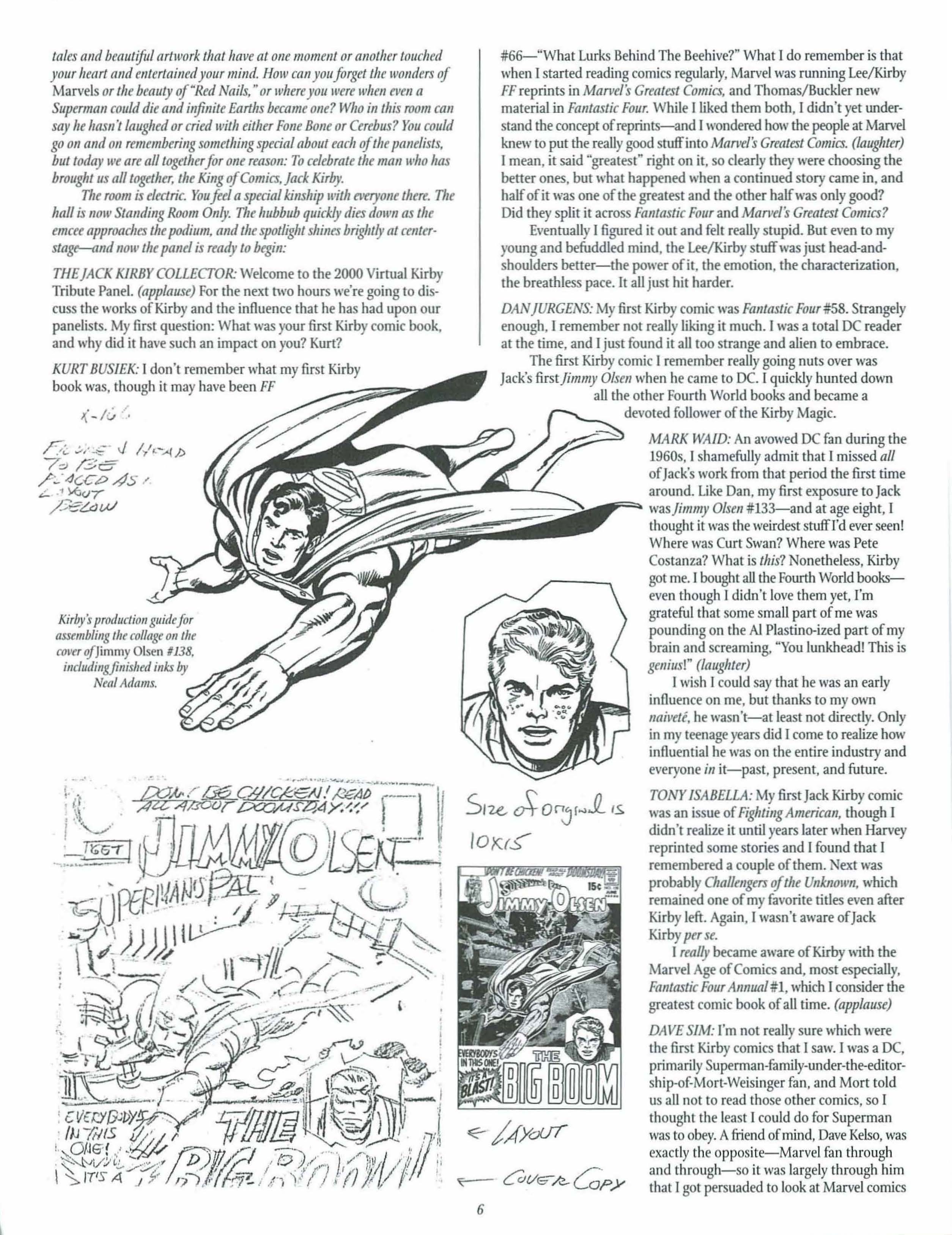 Read online The Jack Kirby Collector comic -  Issue #27 - 6