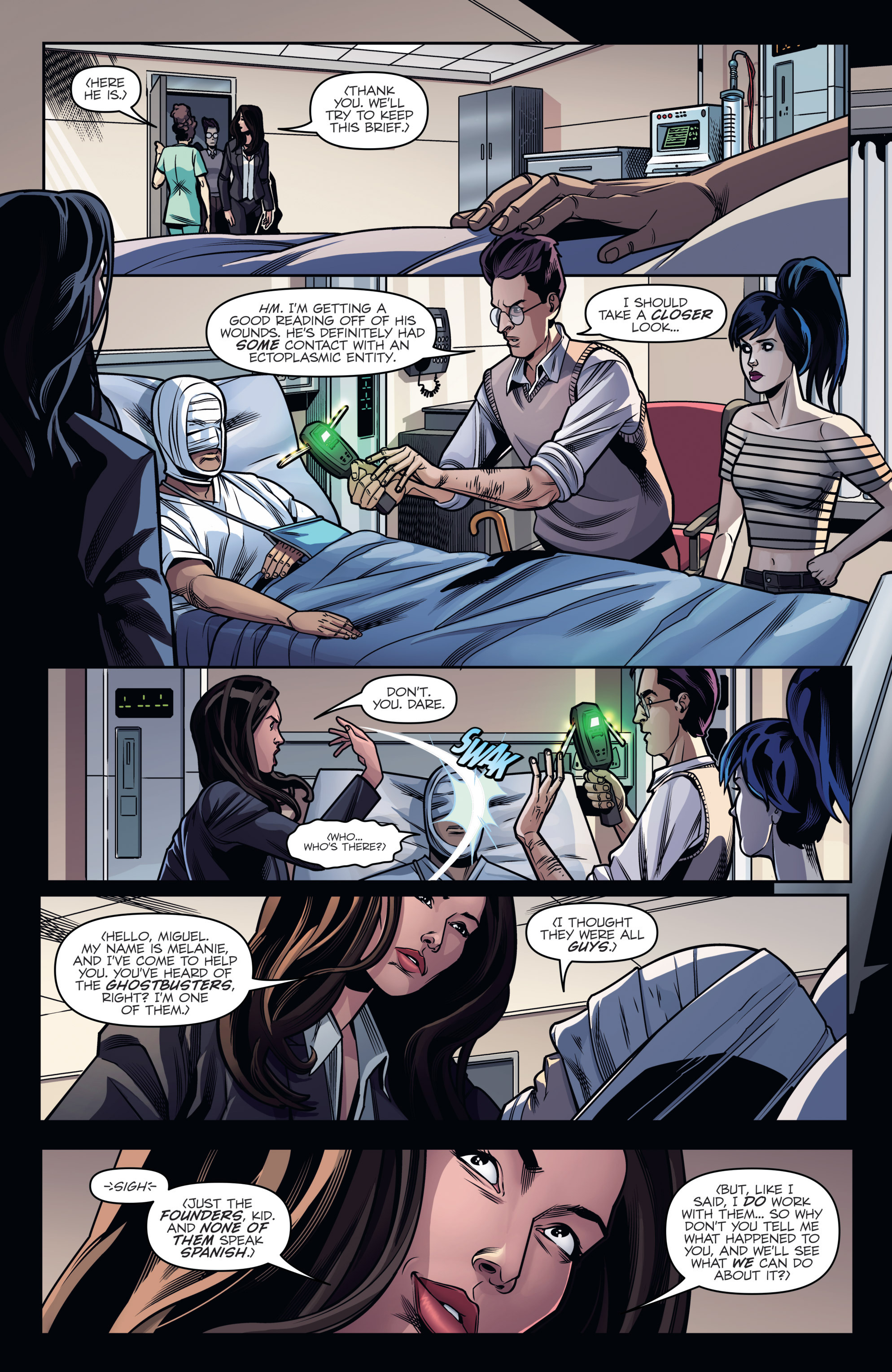 Read online Ghostbusters: International comic -  Issue #6 - 9