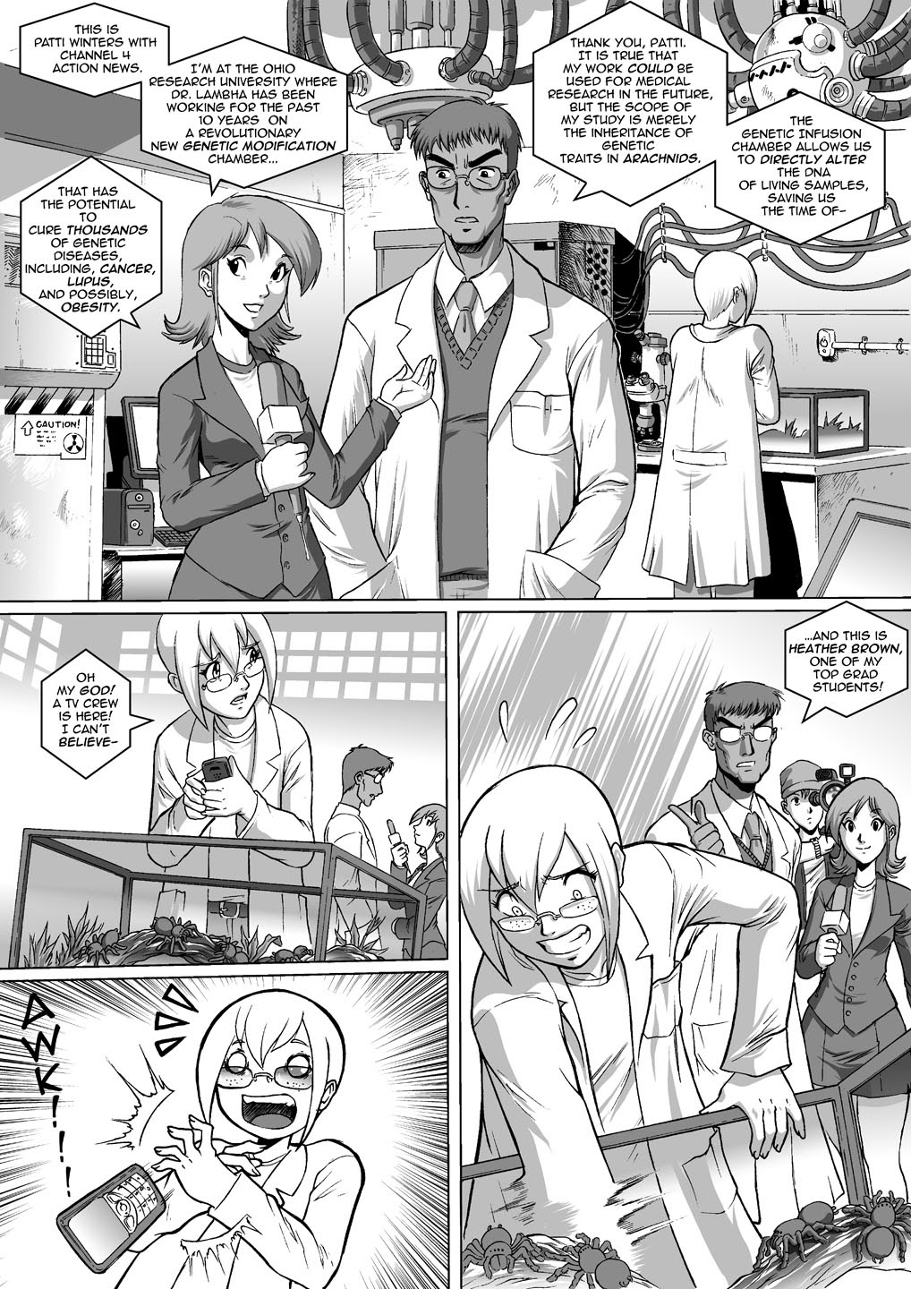 Read online Spinnerette comic -  Issue #1 - 3