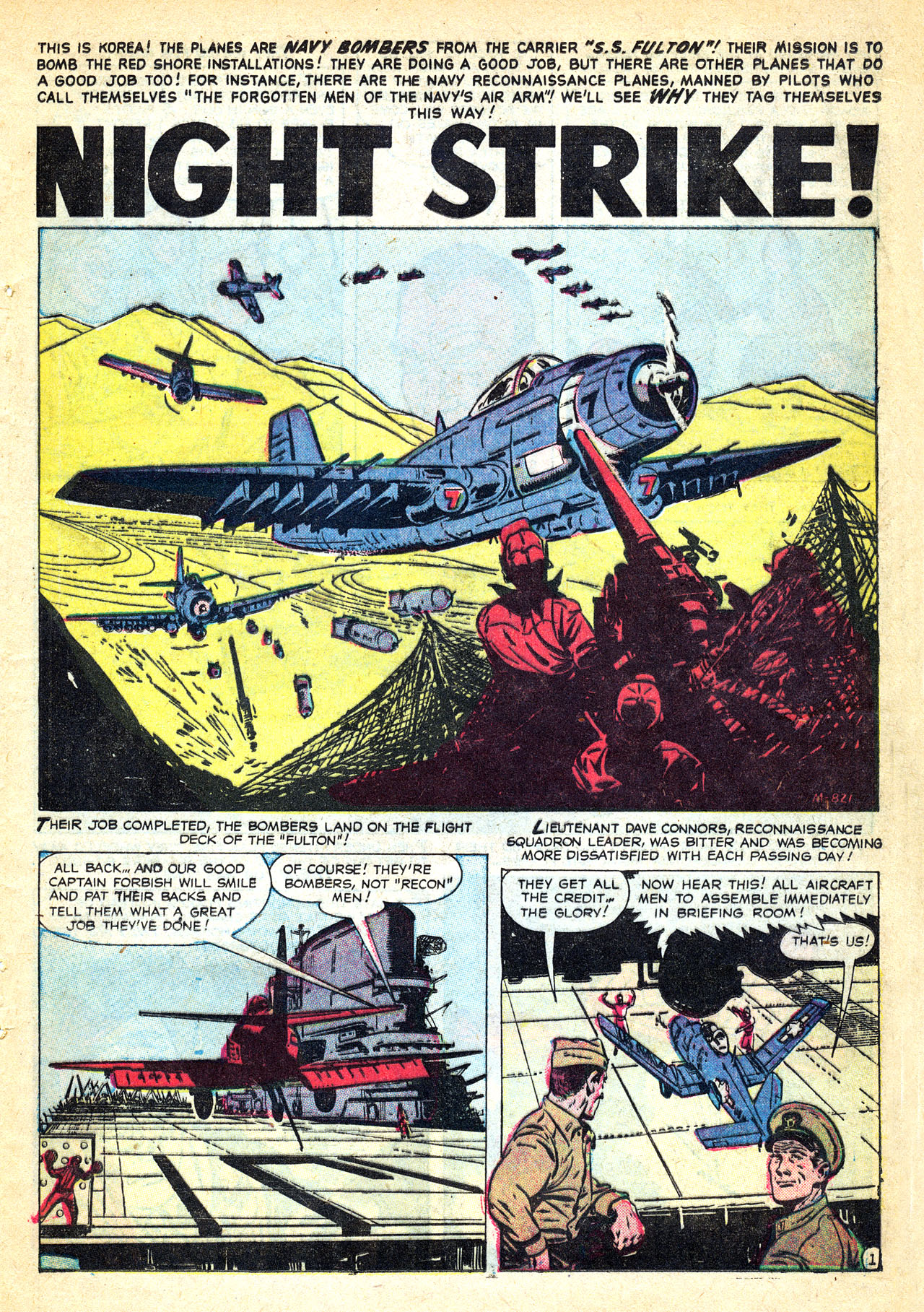 Read online Navy Combat comic -  Issue #20 - 21