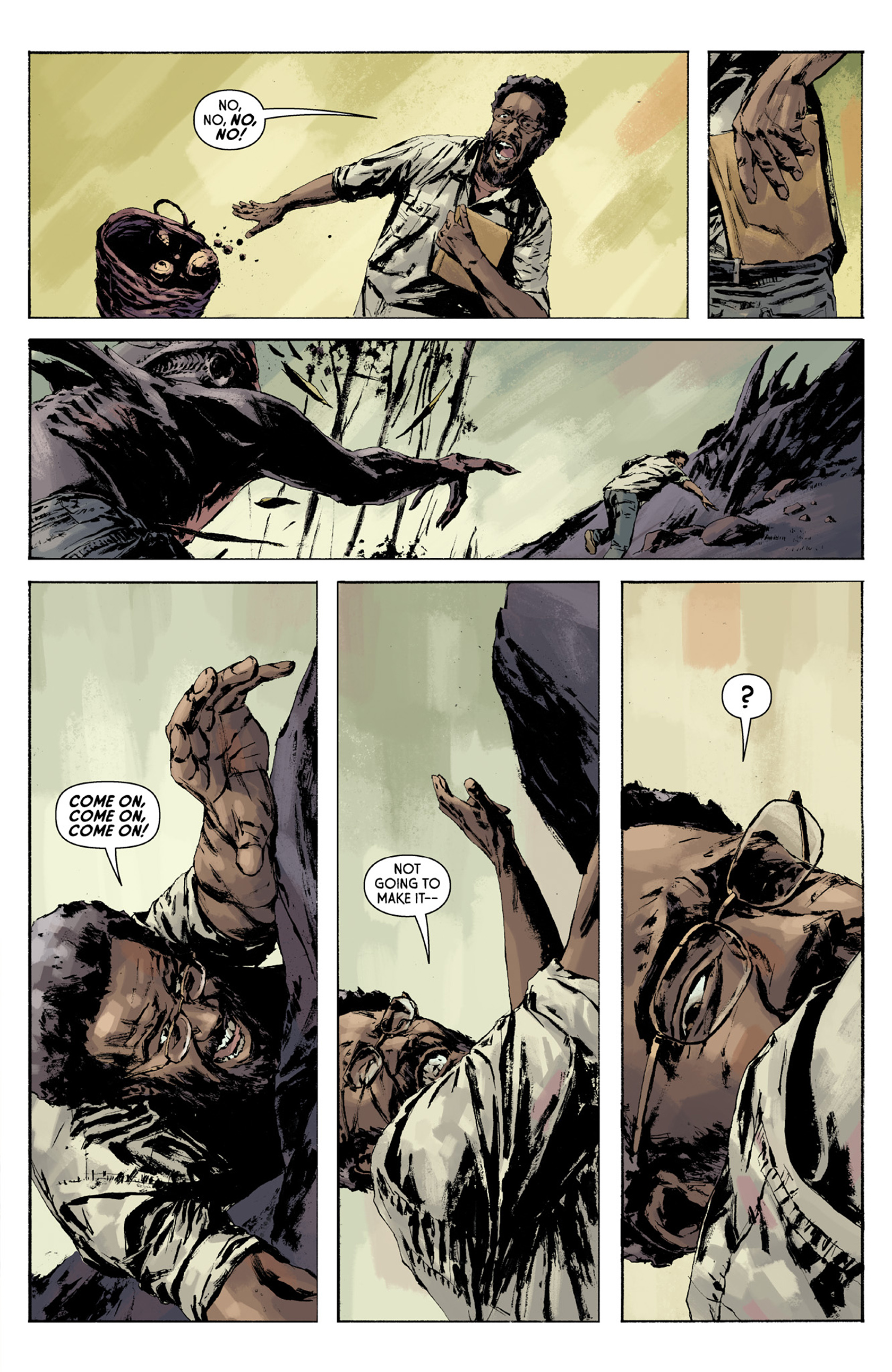 Read online Aliens: Fire and Stone comic -  Issue #4 - 7