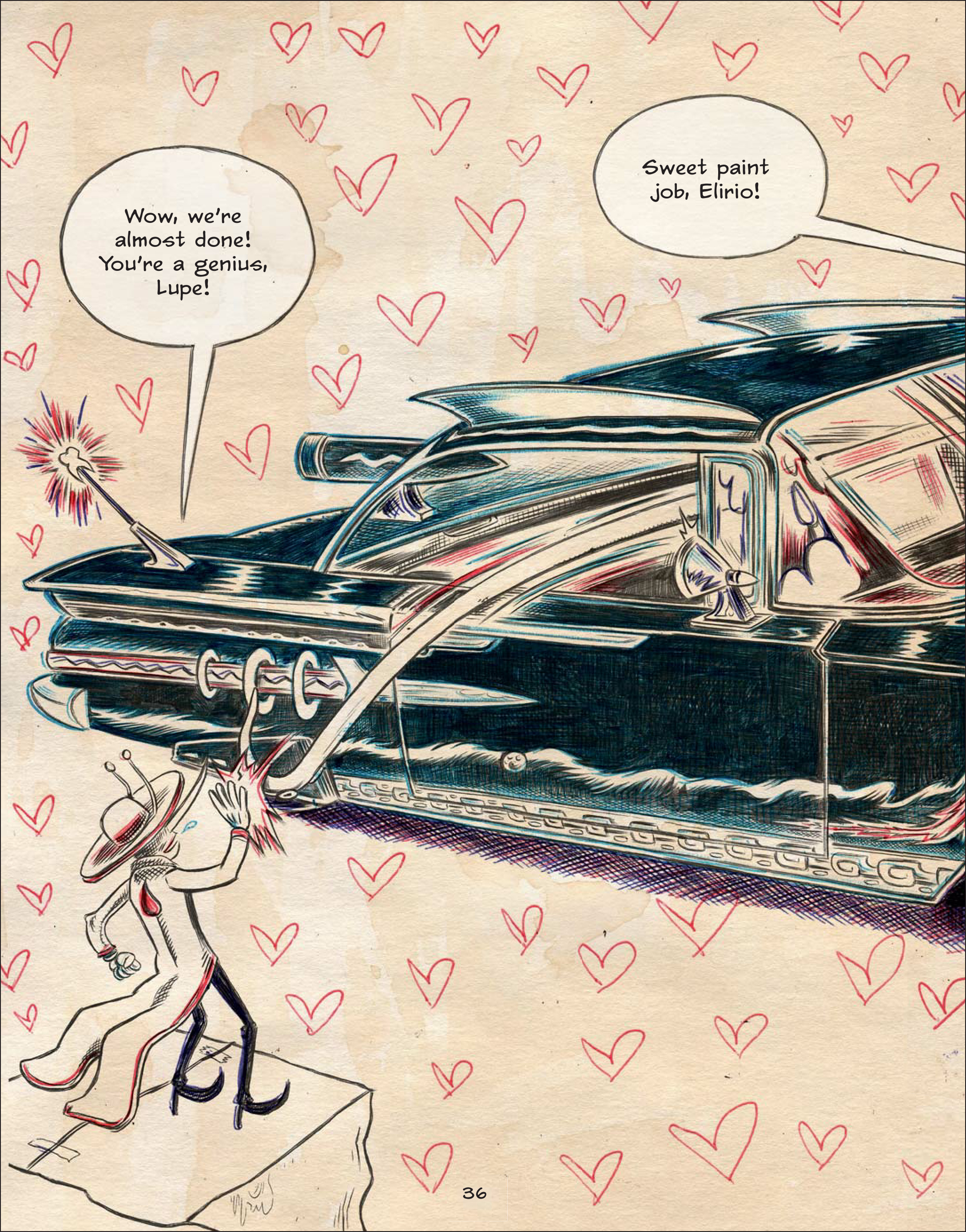 Read online Lowriders in Space comic -  Issue # TPB - 37