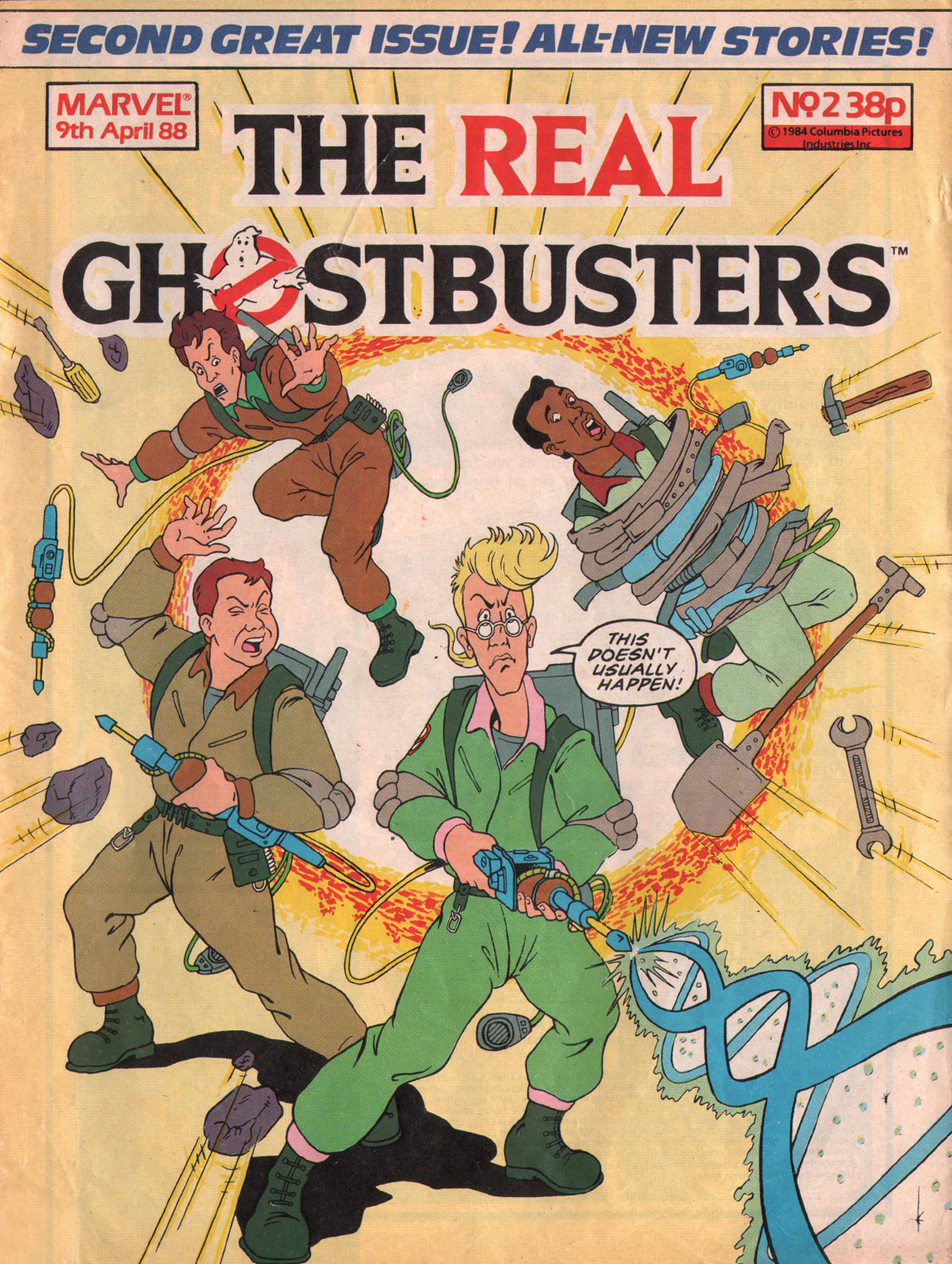 Read online The Real Ghostbusters comic -  Issue #2 - 1