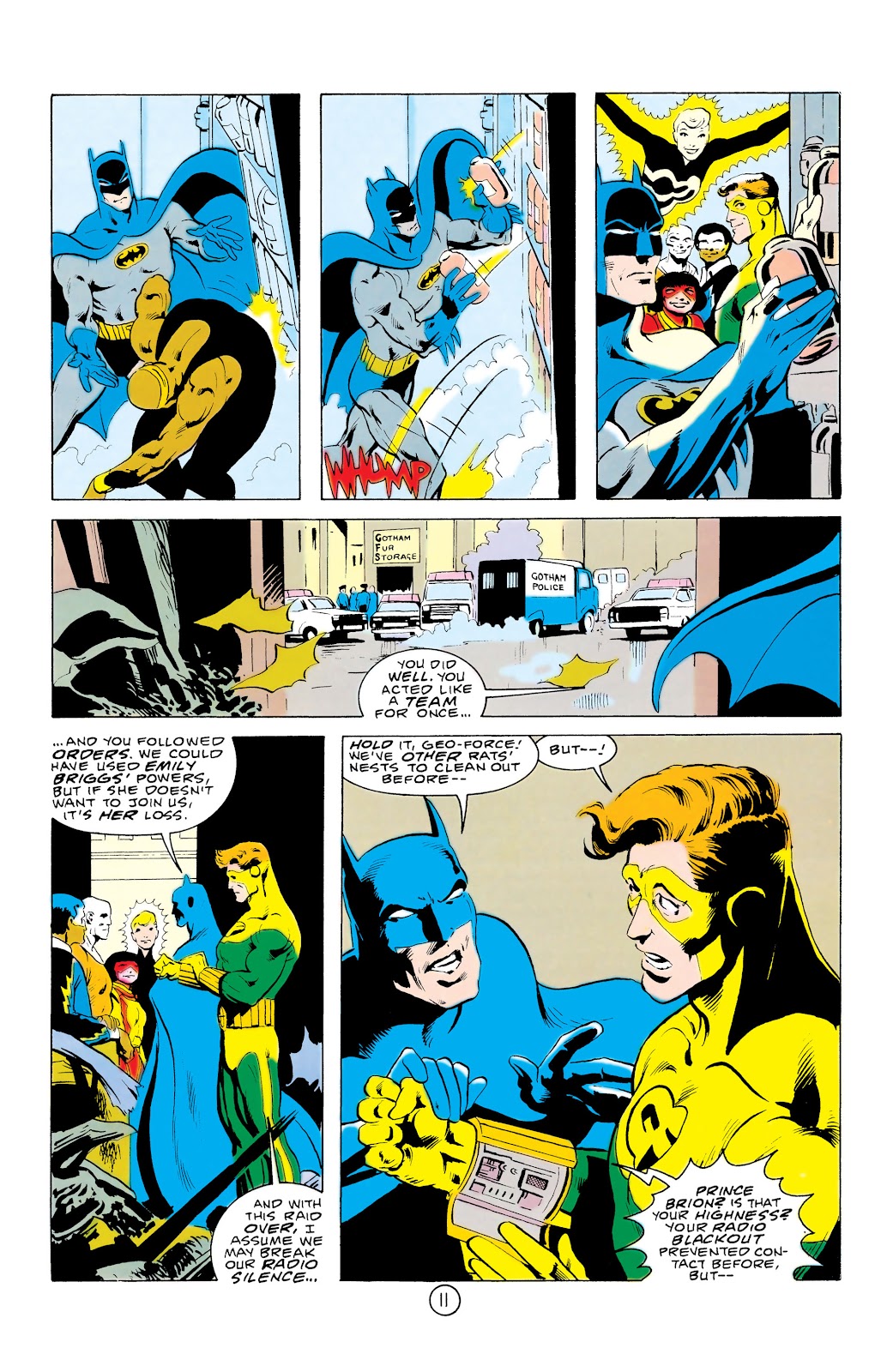 Batman and the Outsiders (1983) issue 32 - Page 12