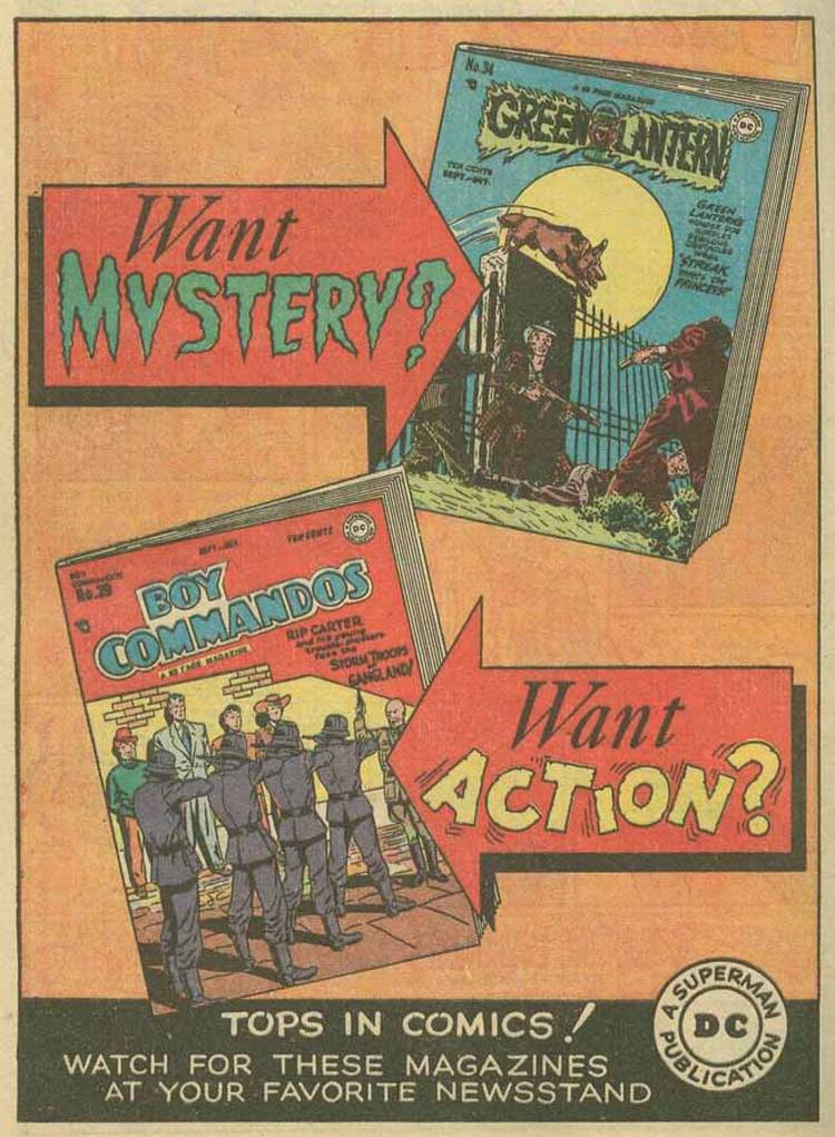 Read online Comic Cavalcade comic -  Issue #29 - 48