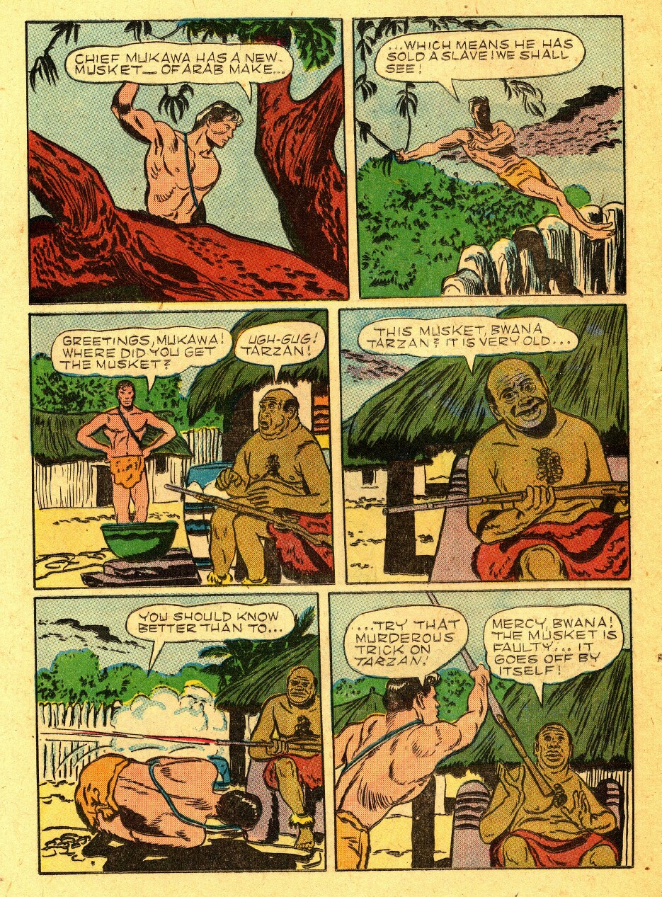 Read online Tarzan (1948) comic -  Issue #44 - 28