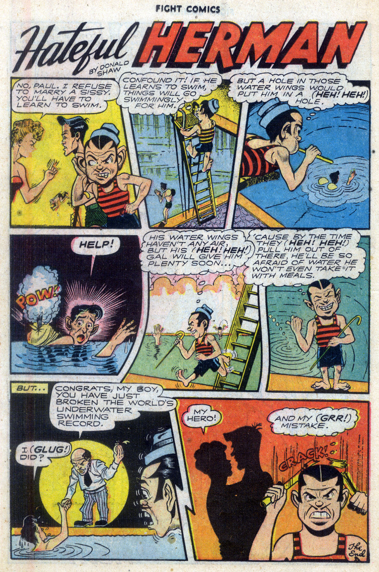 Read online Fight Comics comic -  Issue #50 - 26