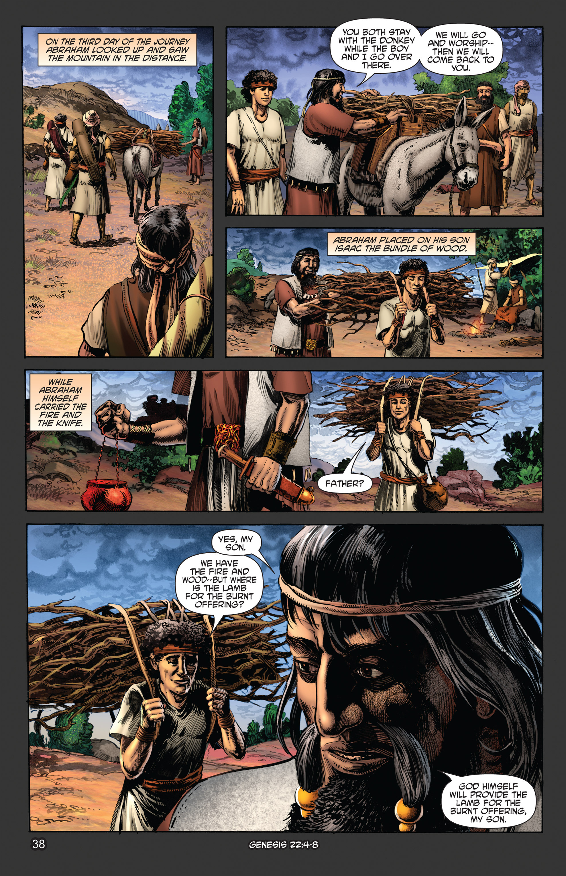 Read online The Kingstone Bible comic -  Issue #2 - 42